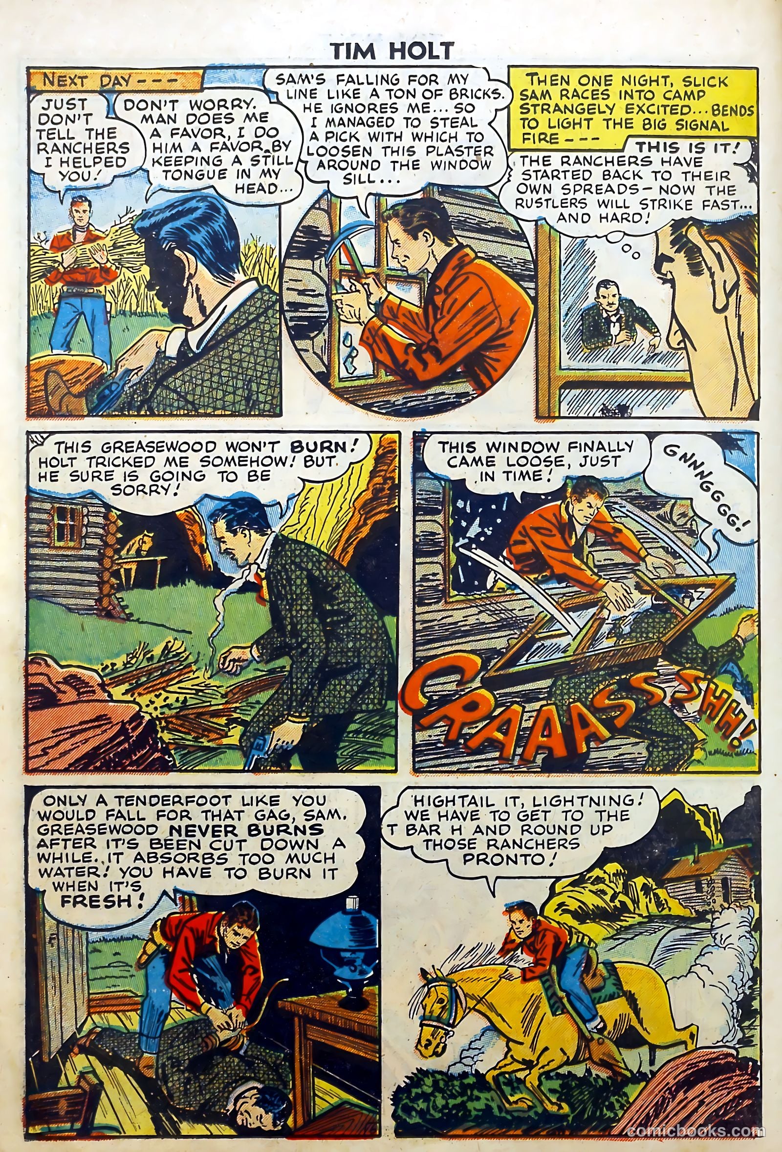 Tim Holt #3 — page 8 of 36