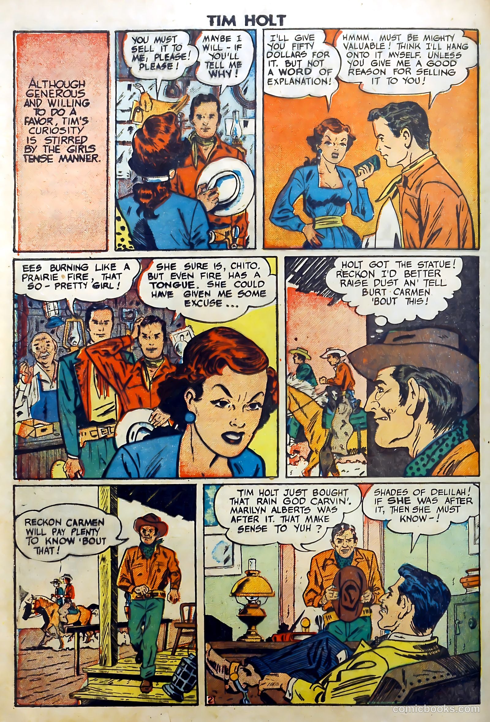 Tim Holt #3 — page 12 of 36