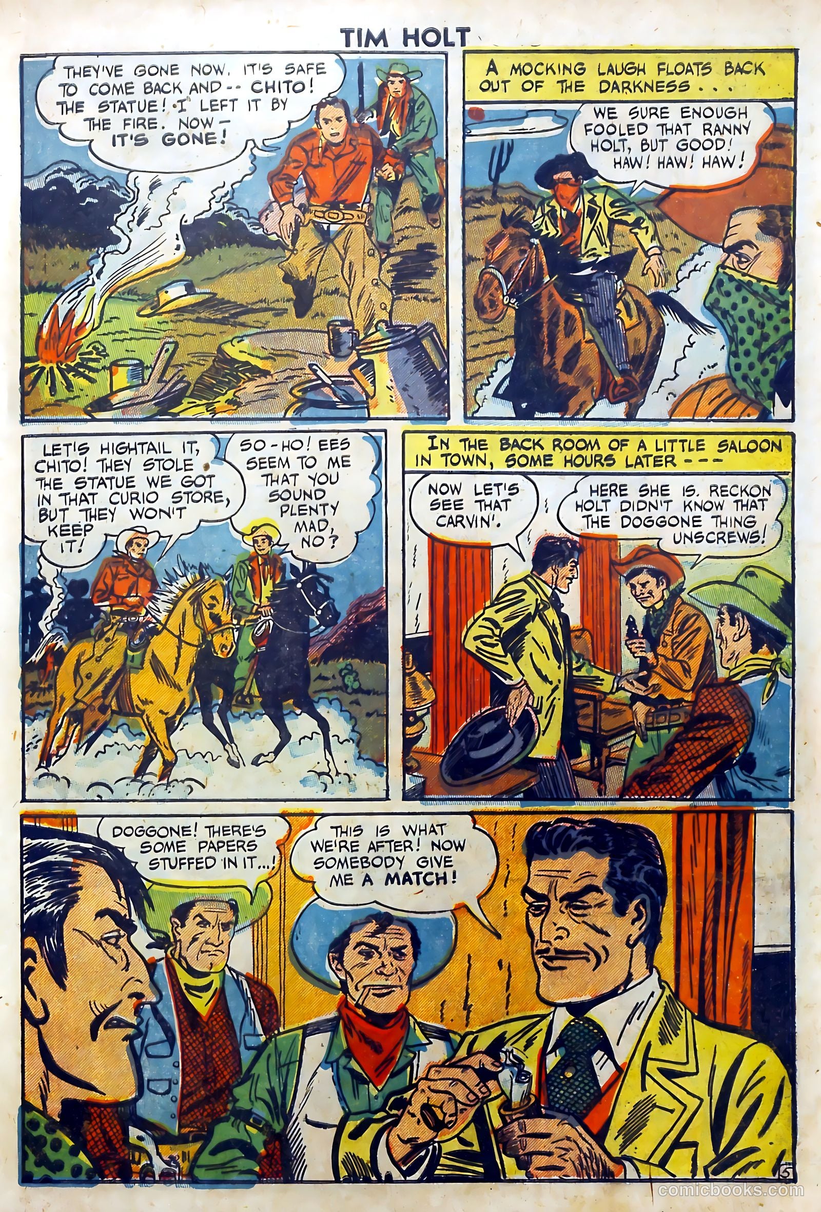 Tim Holt #3 — page 15 of 36