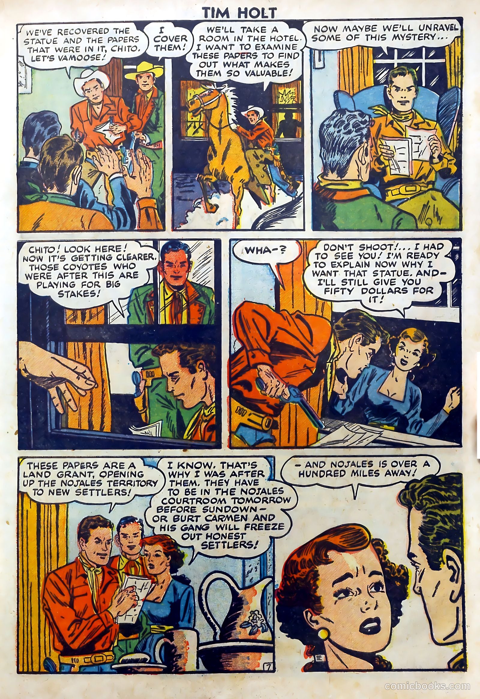 Tim Holt #3 — page 17 of 36