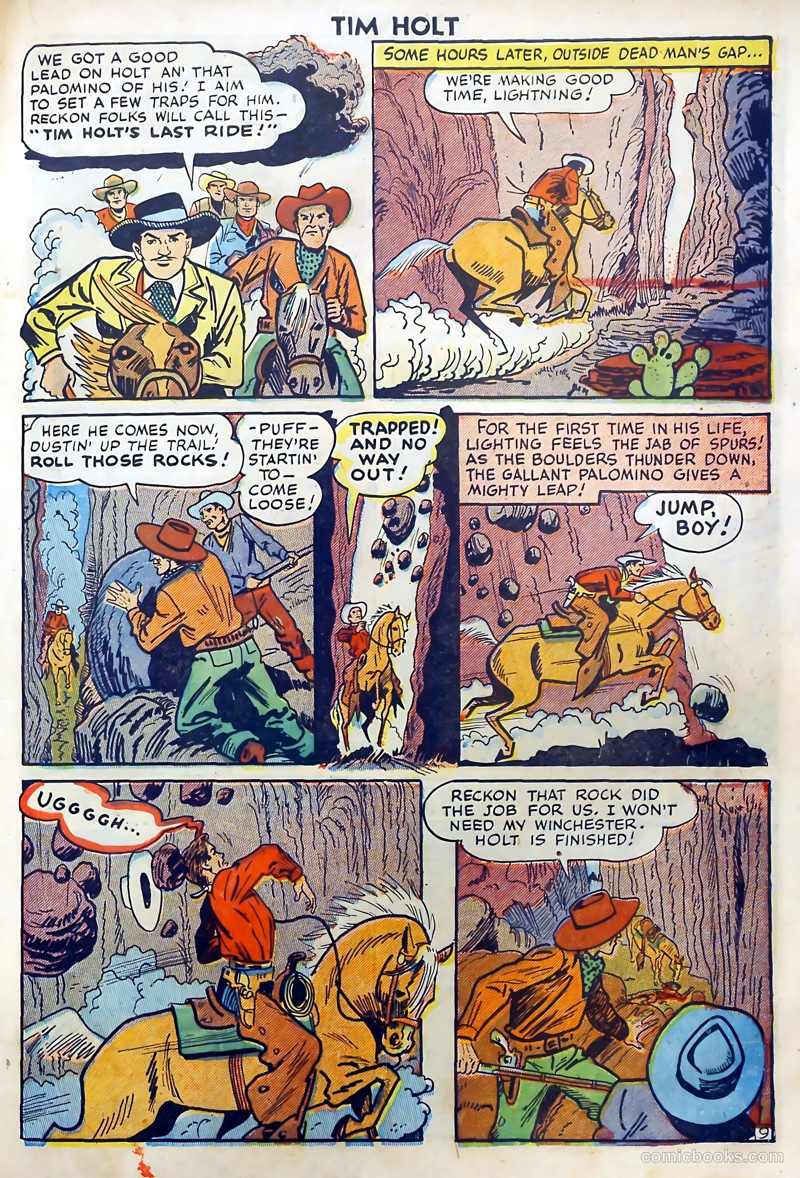Tim Holt #3 — page 19 of 36