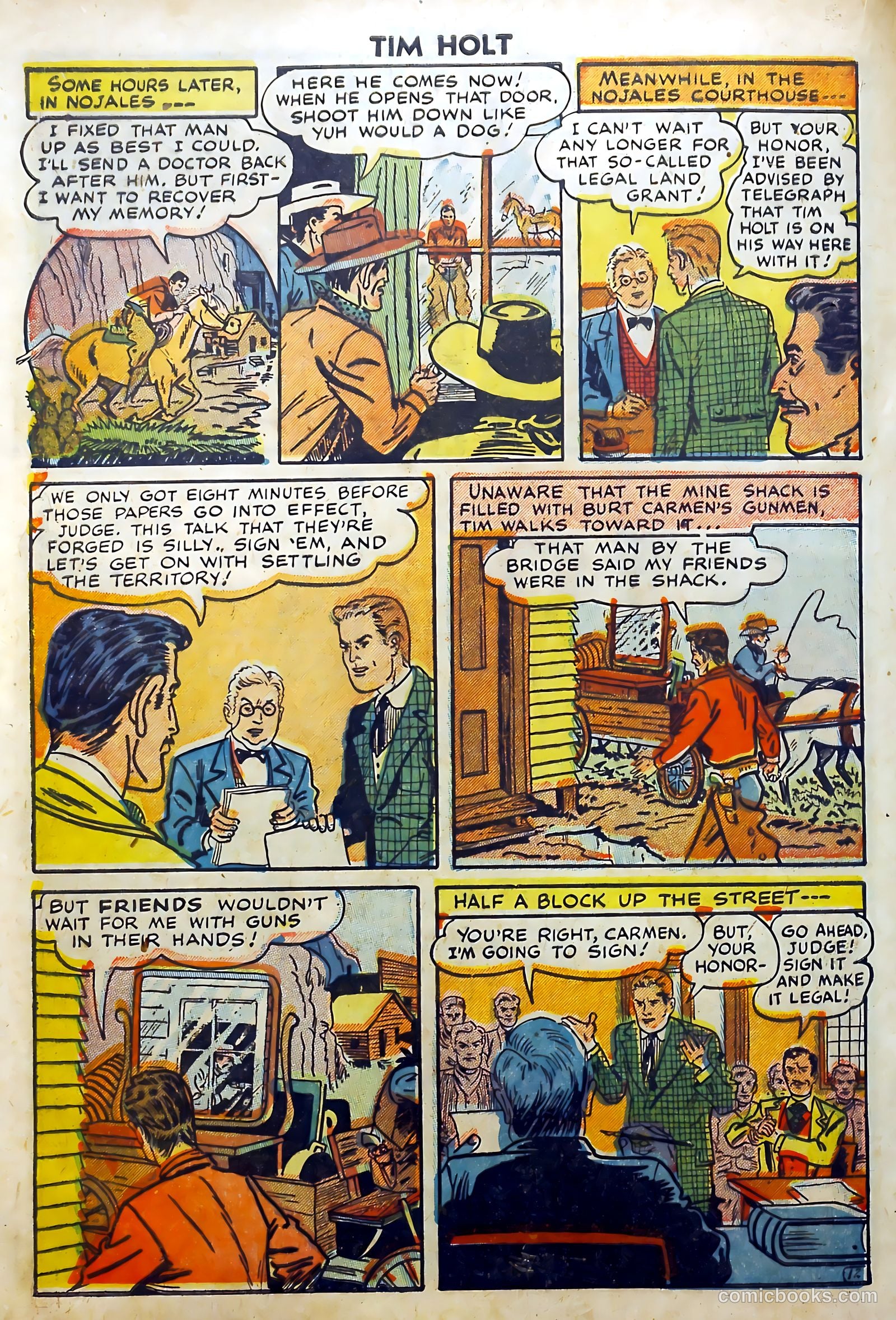 Tim Holt #3 — page 22 of 36