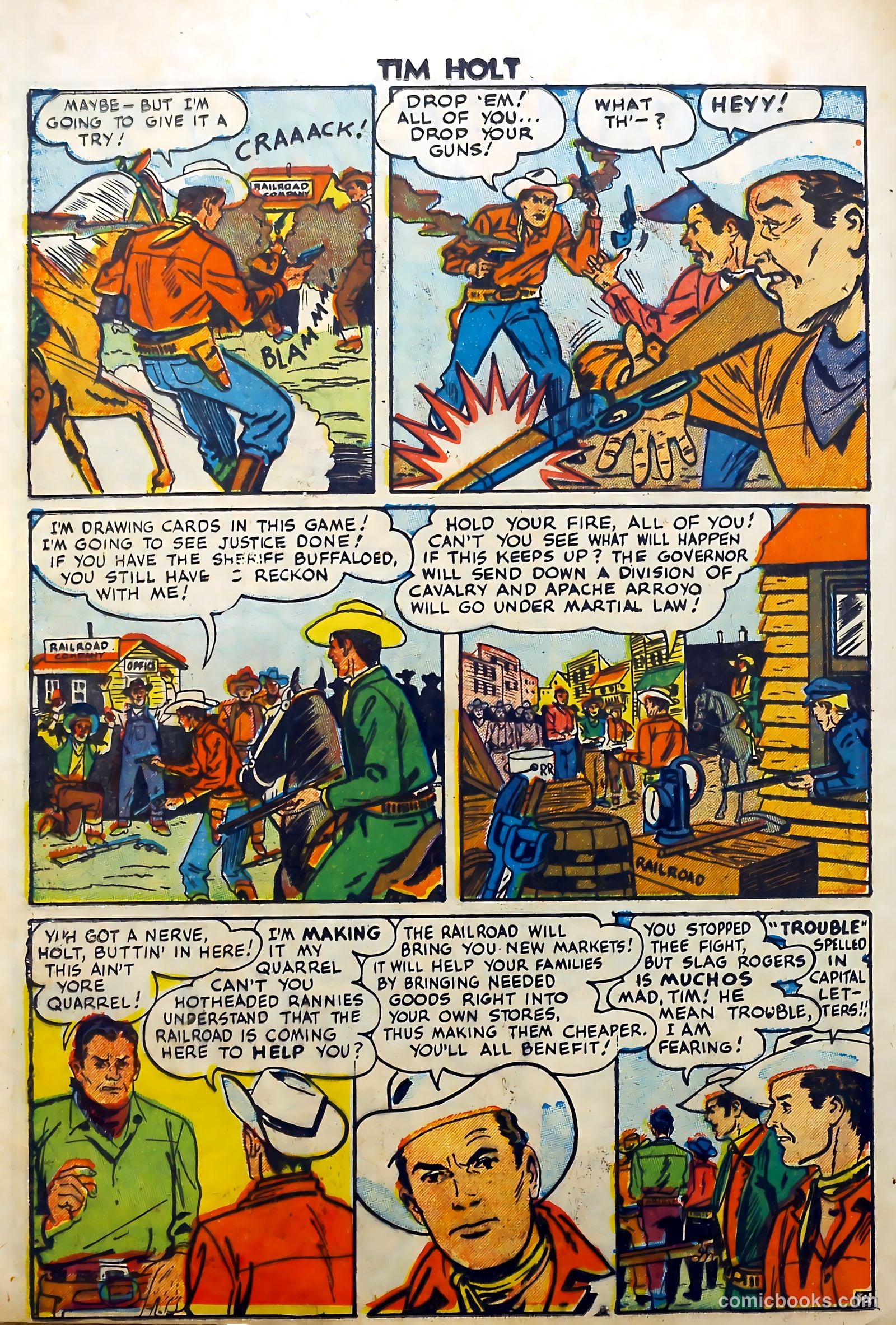 Tim Holt #3 — page 28 of 36