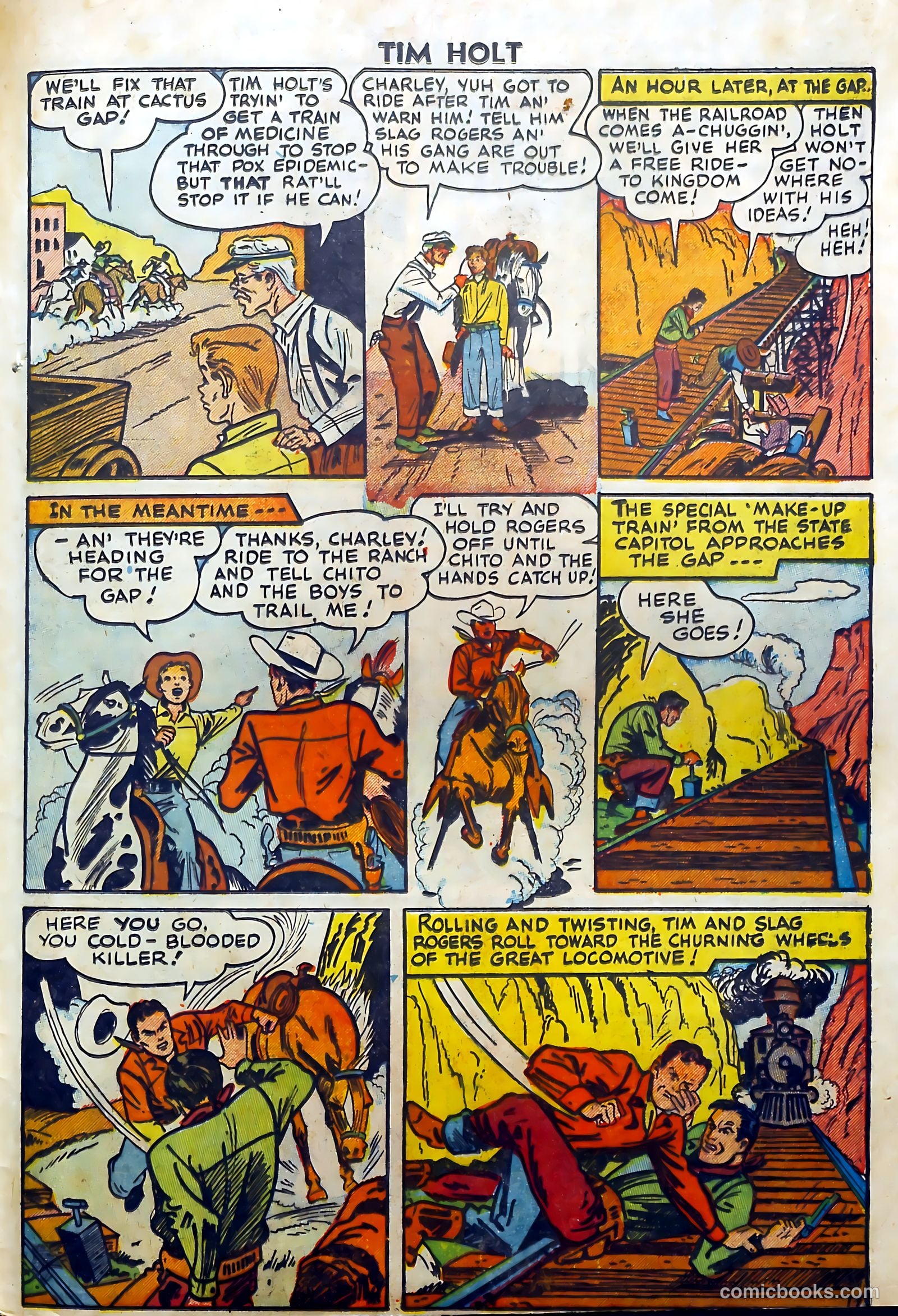 Tim Holt #3 — page 33 of 36