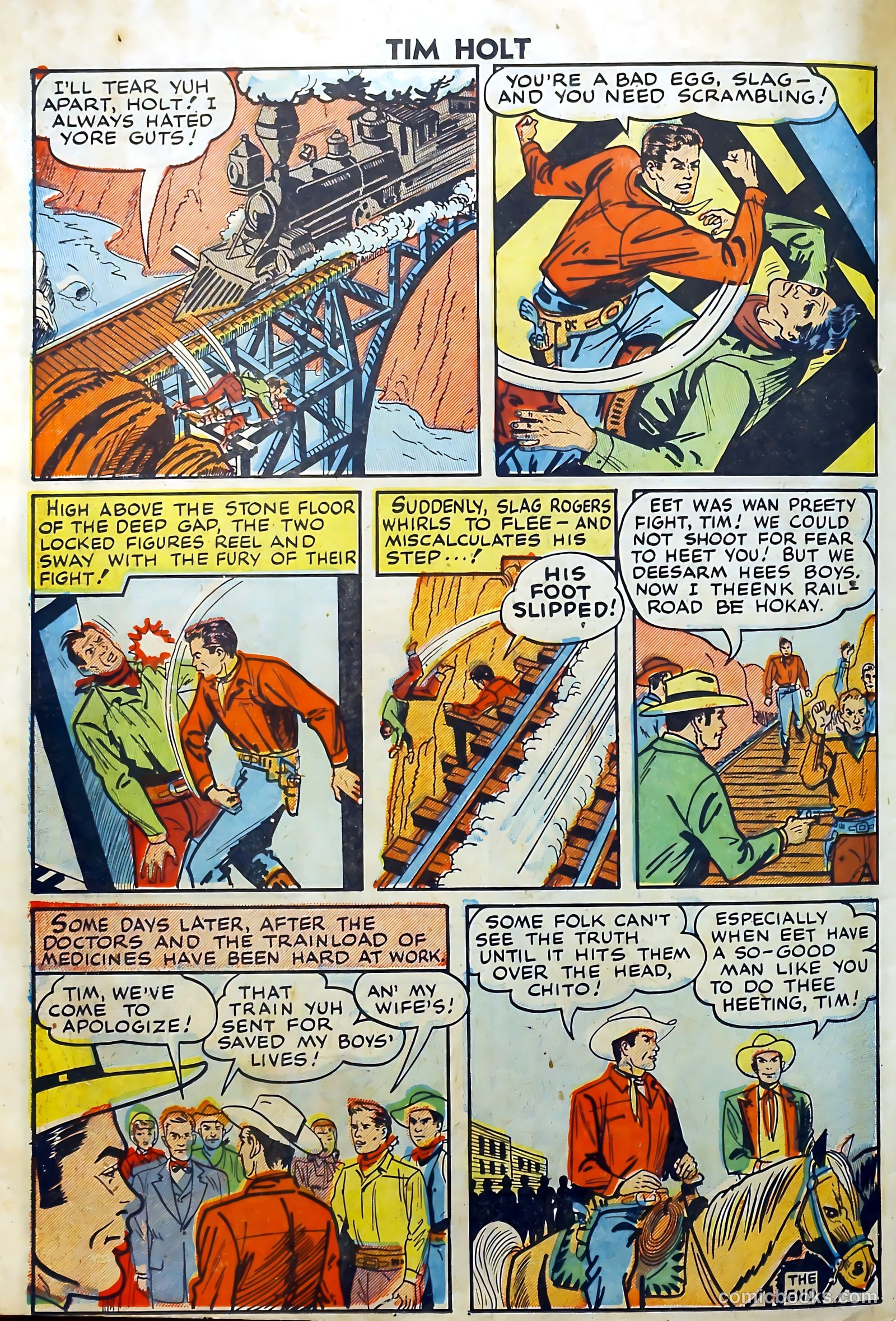Tim Holt #3 — page 34 of 36