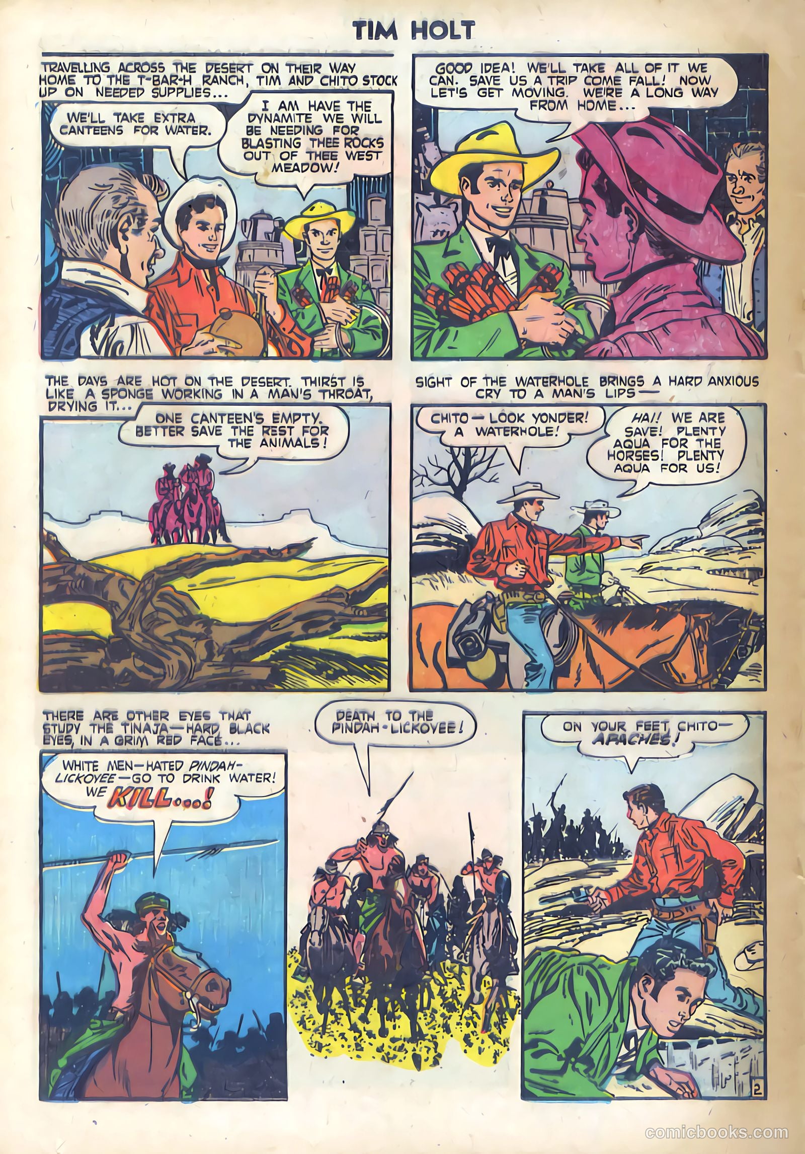 Tim Holt #30 — page 22 of 36
