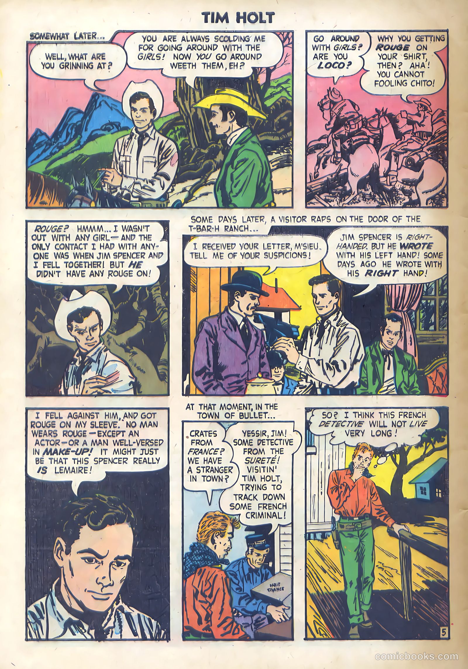 Tim Holt #30 — page 30 of 36