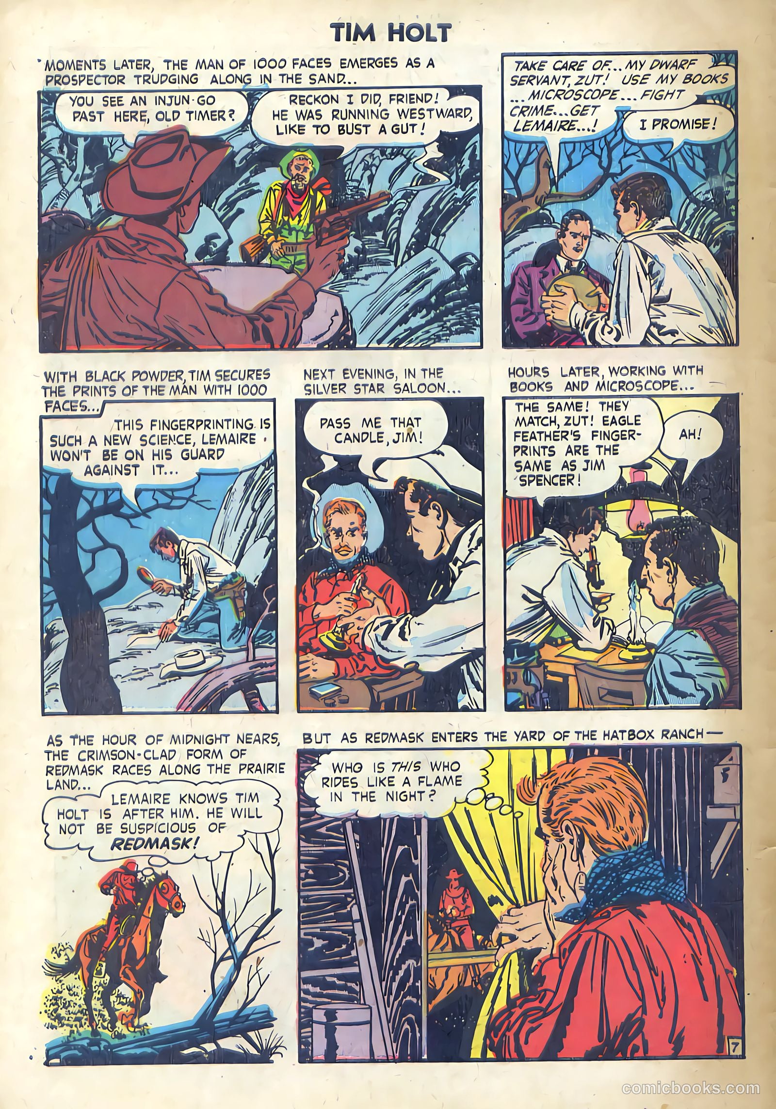 Tim Holt #30 — page 32 of 36