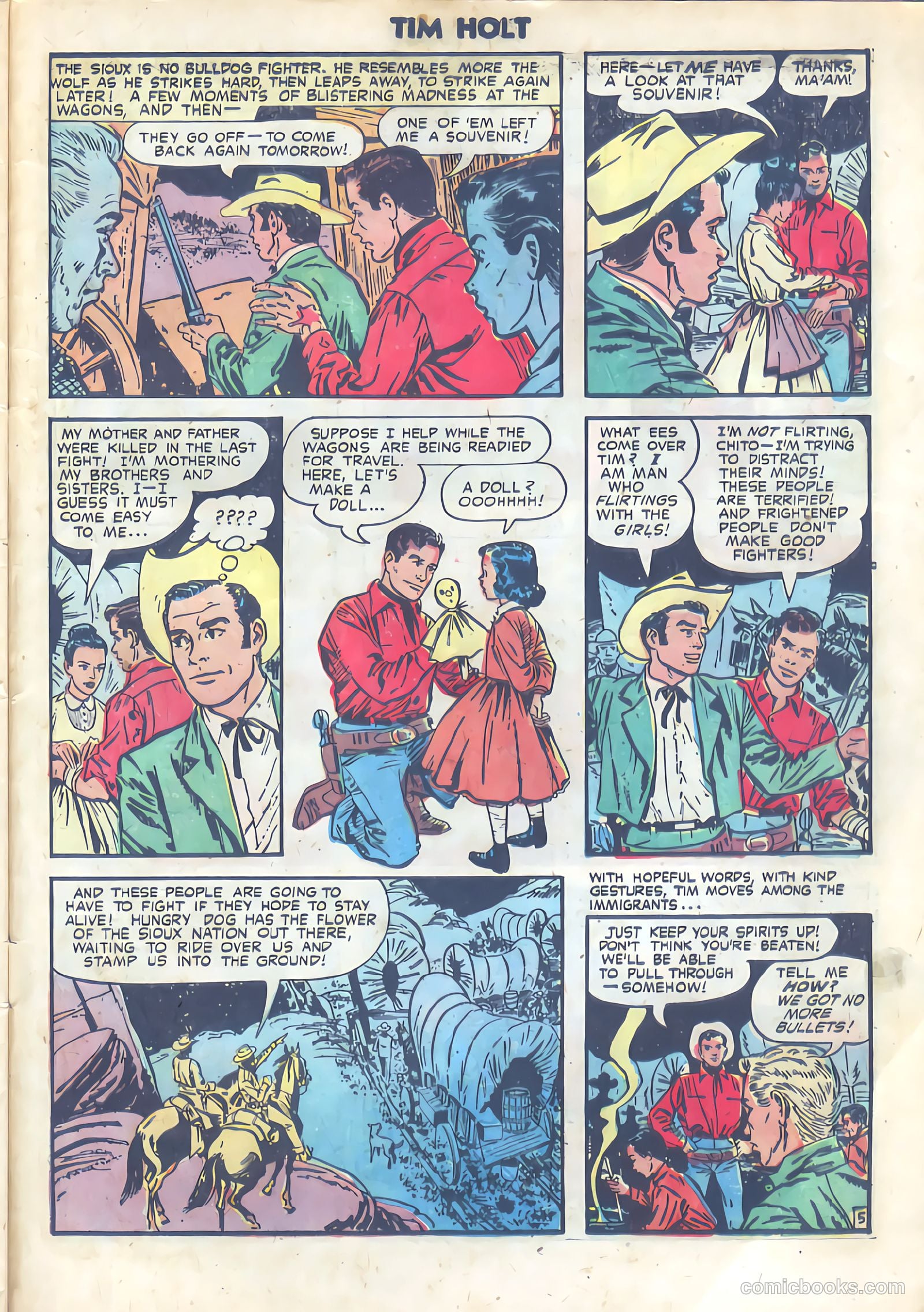 Tim Holt #31 — page 31 of 36