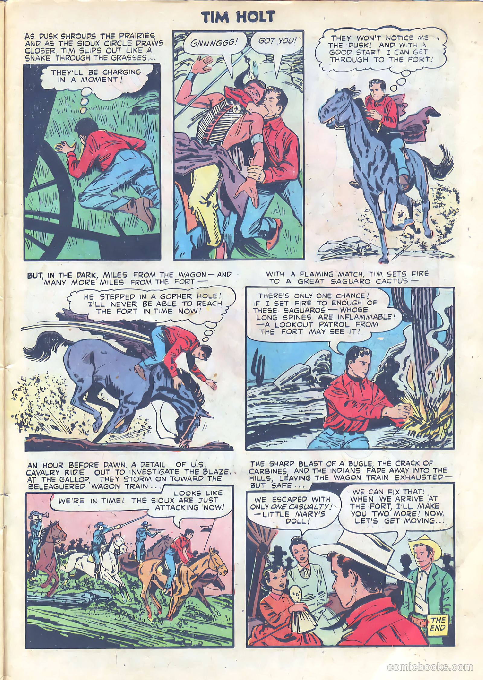 Tim Holt #31 — page 33 of 36