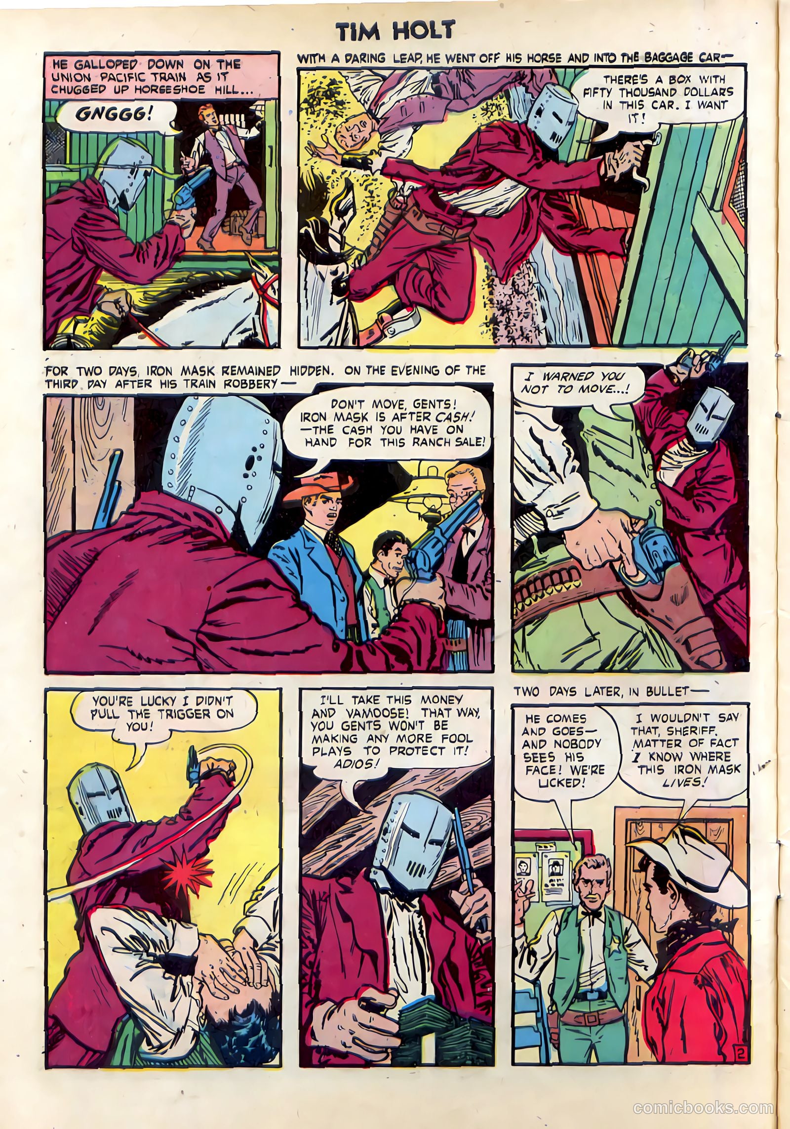 Tim Holt #32 — page 4 of 36