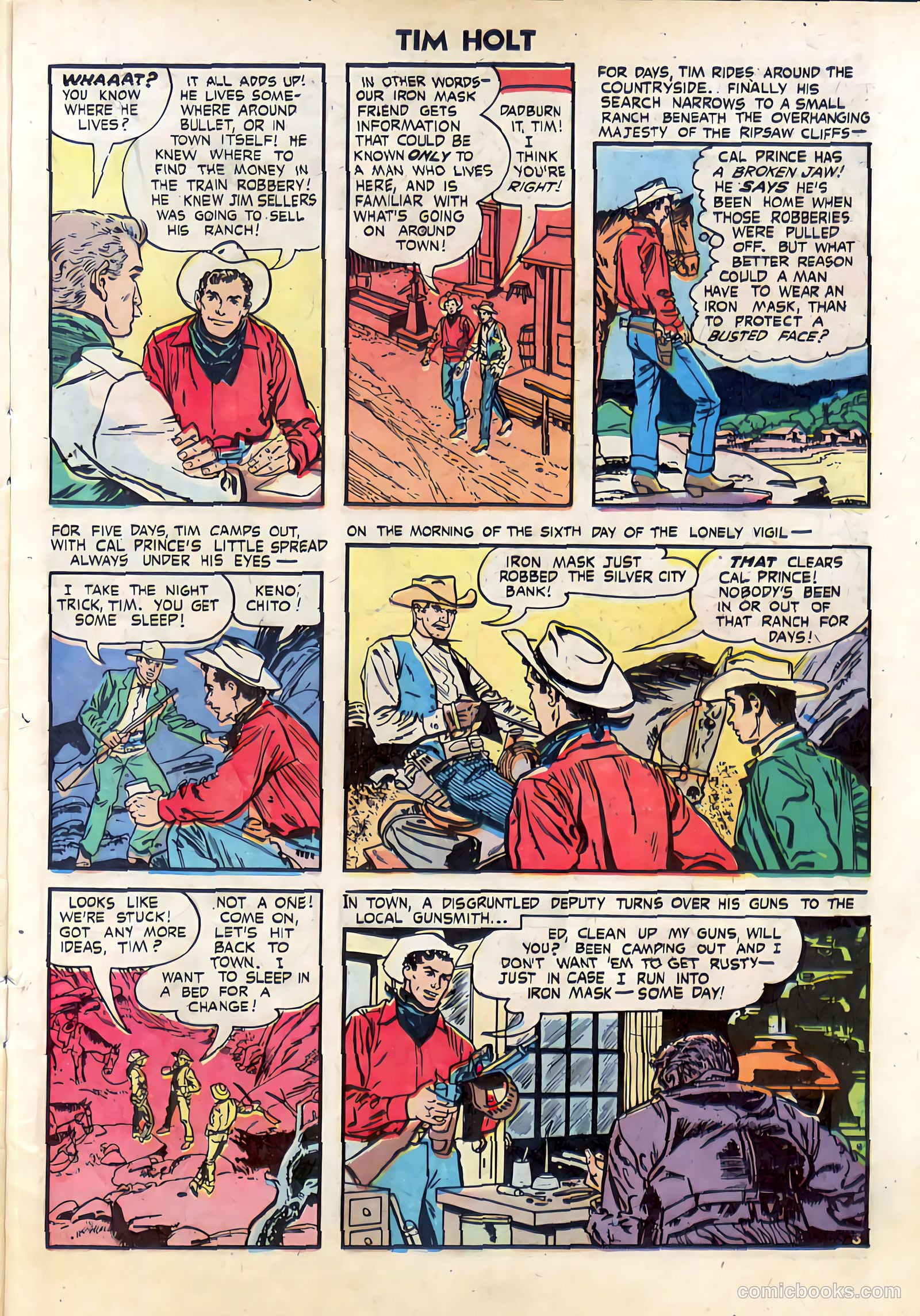 Tim Holt #32 — page 5 of 36