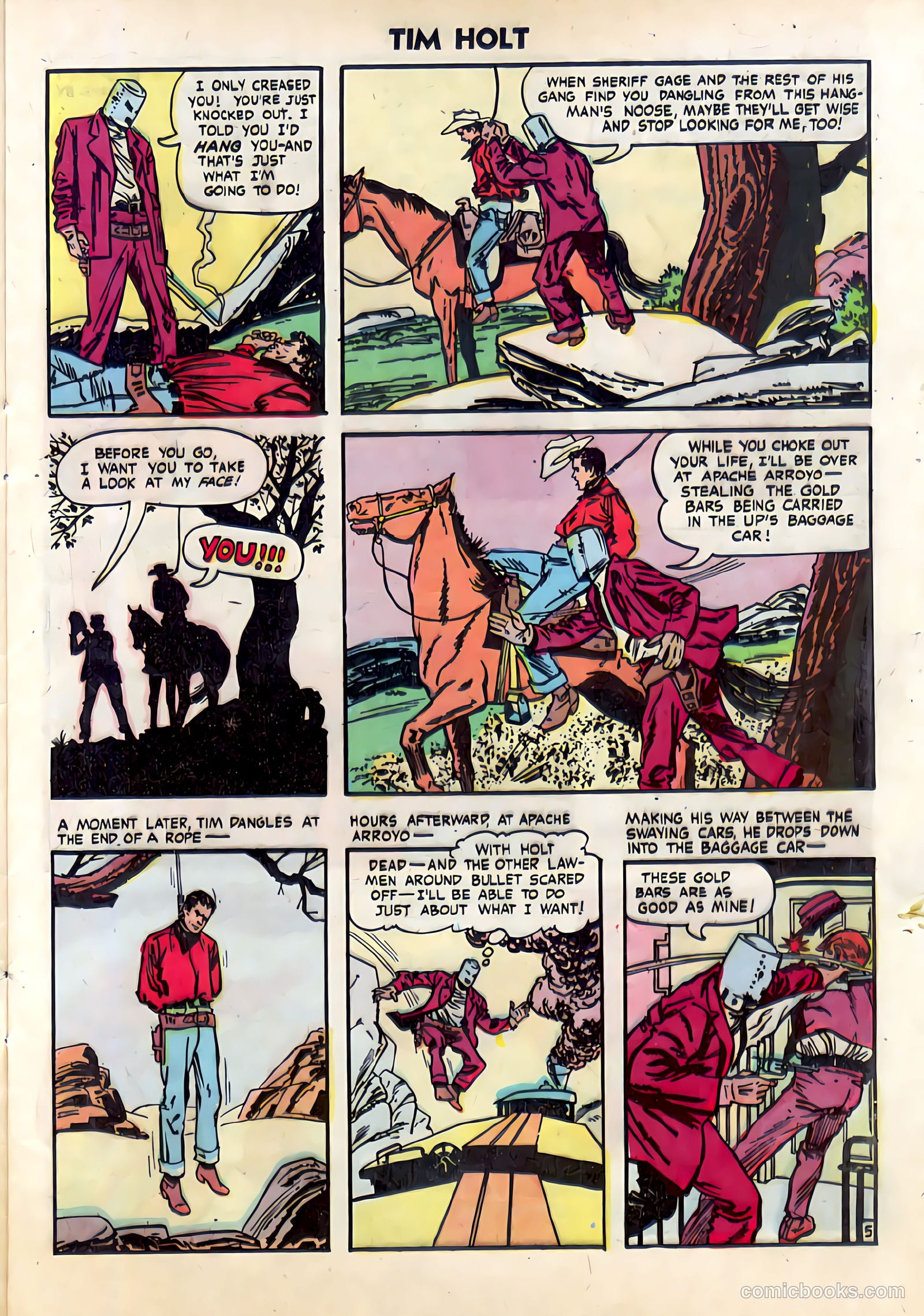 Tim Holt #32 — page 7 of 36