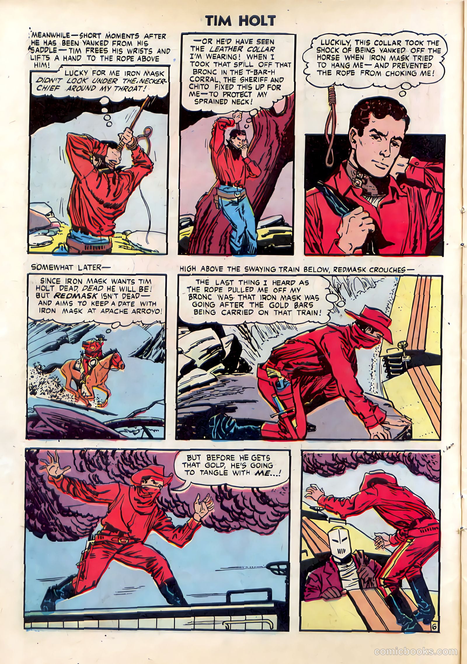 Tim Holt #32 — page 8 of 36