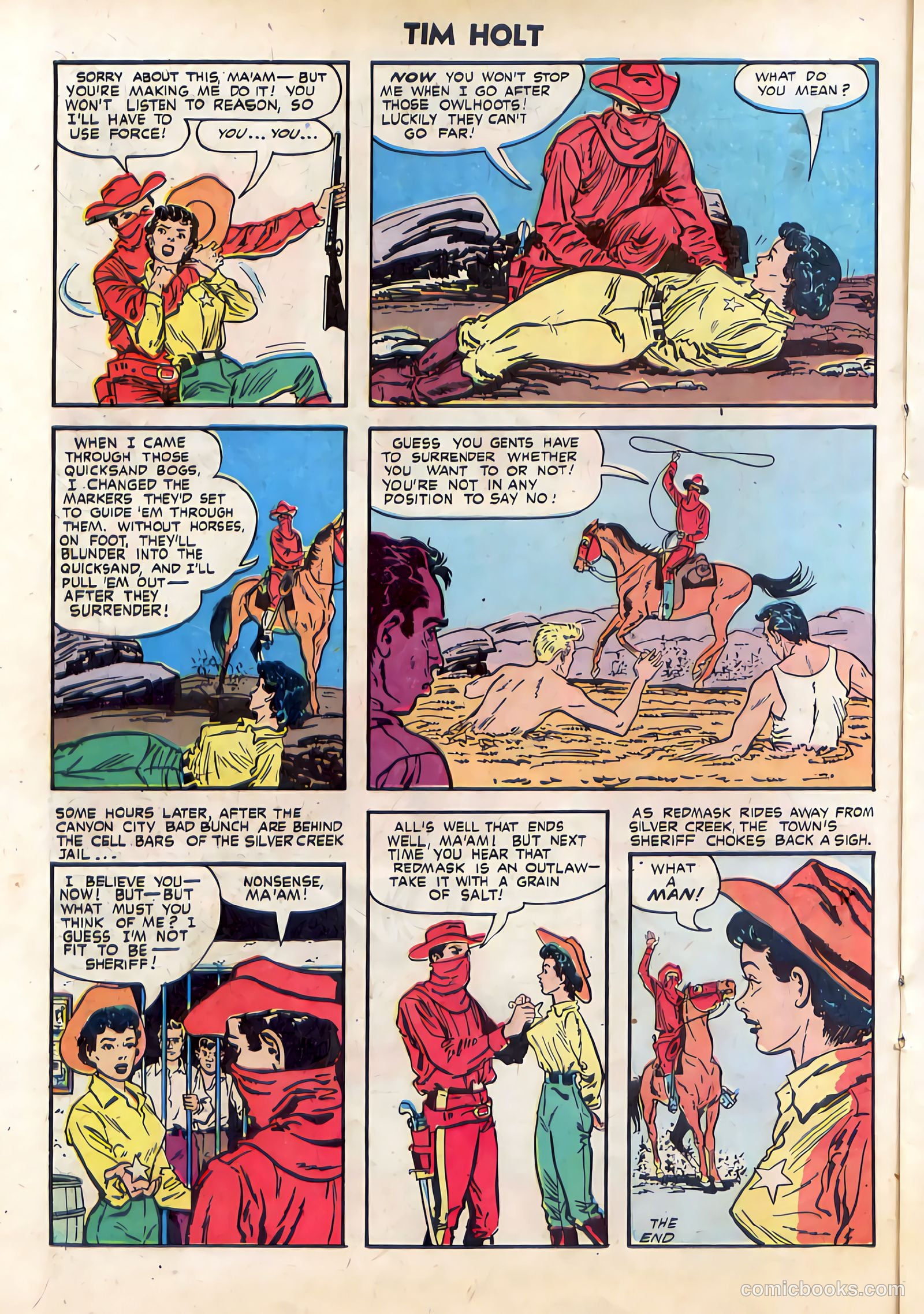 Tim Holt #32 — page 16 of 36