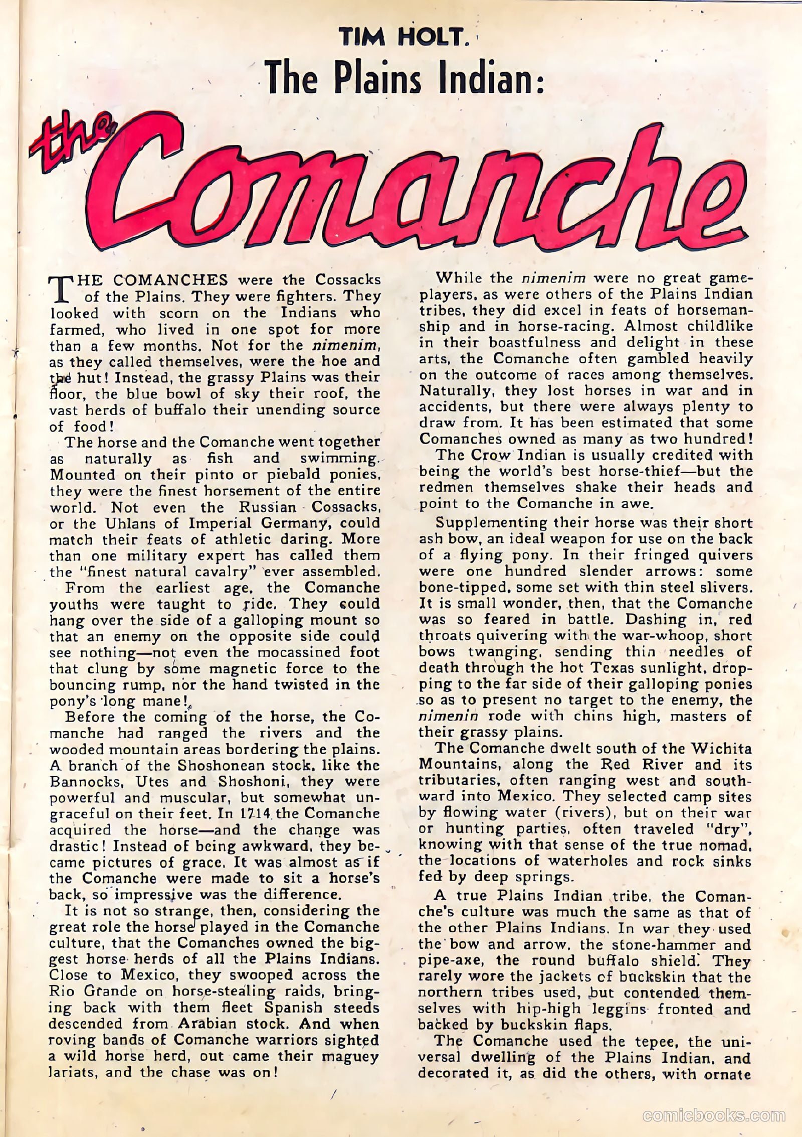 Tim Holt #32 — page 25 of 36