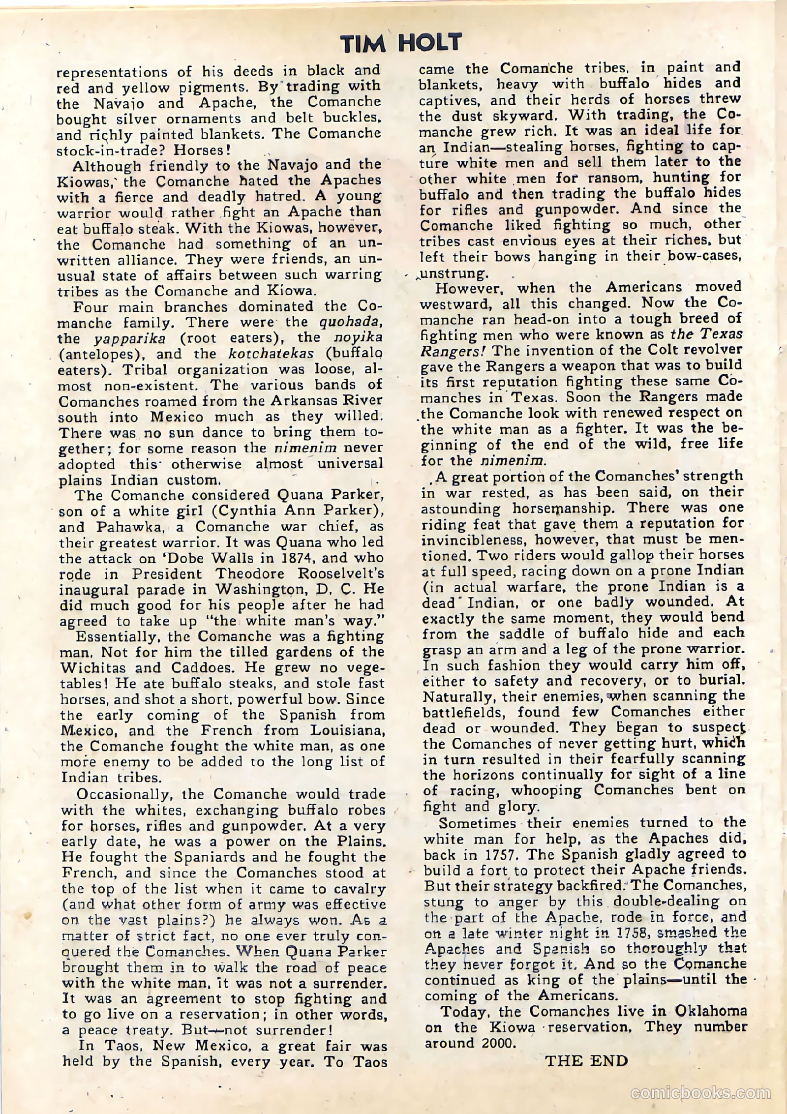 Tim Holt #32 — page 26 of 36
