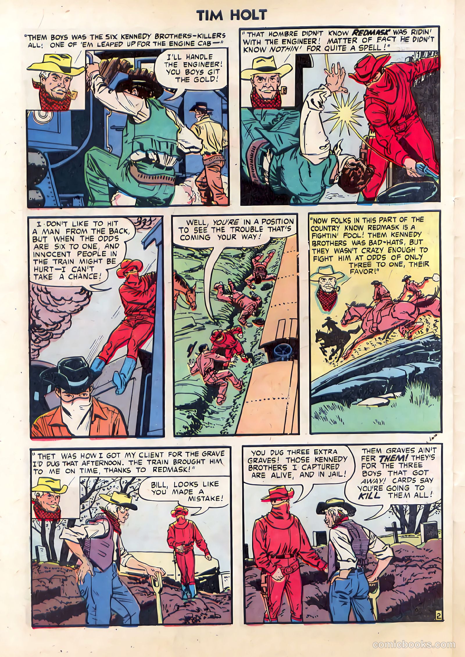 Tim Holt #32 — page 28 of 36