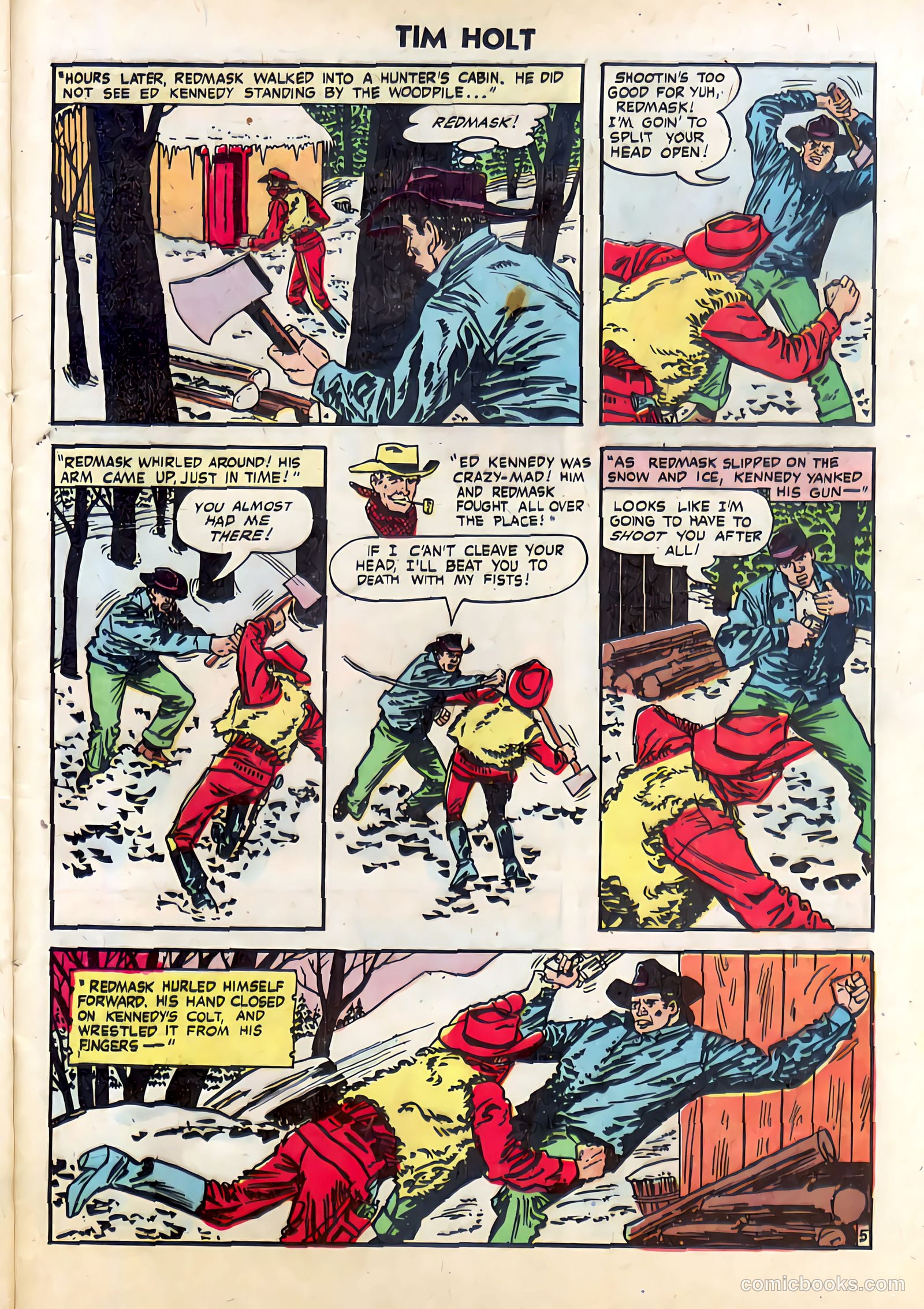 Tim Holt #32 — page 31 of 36