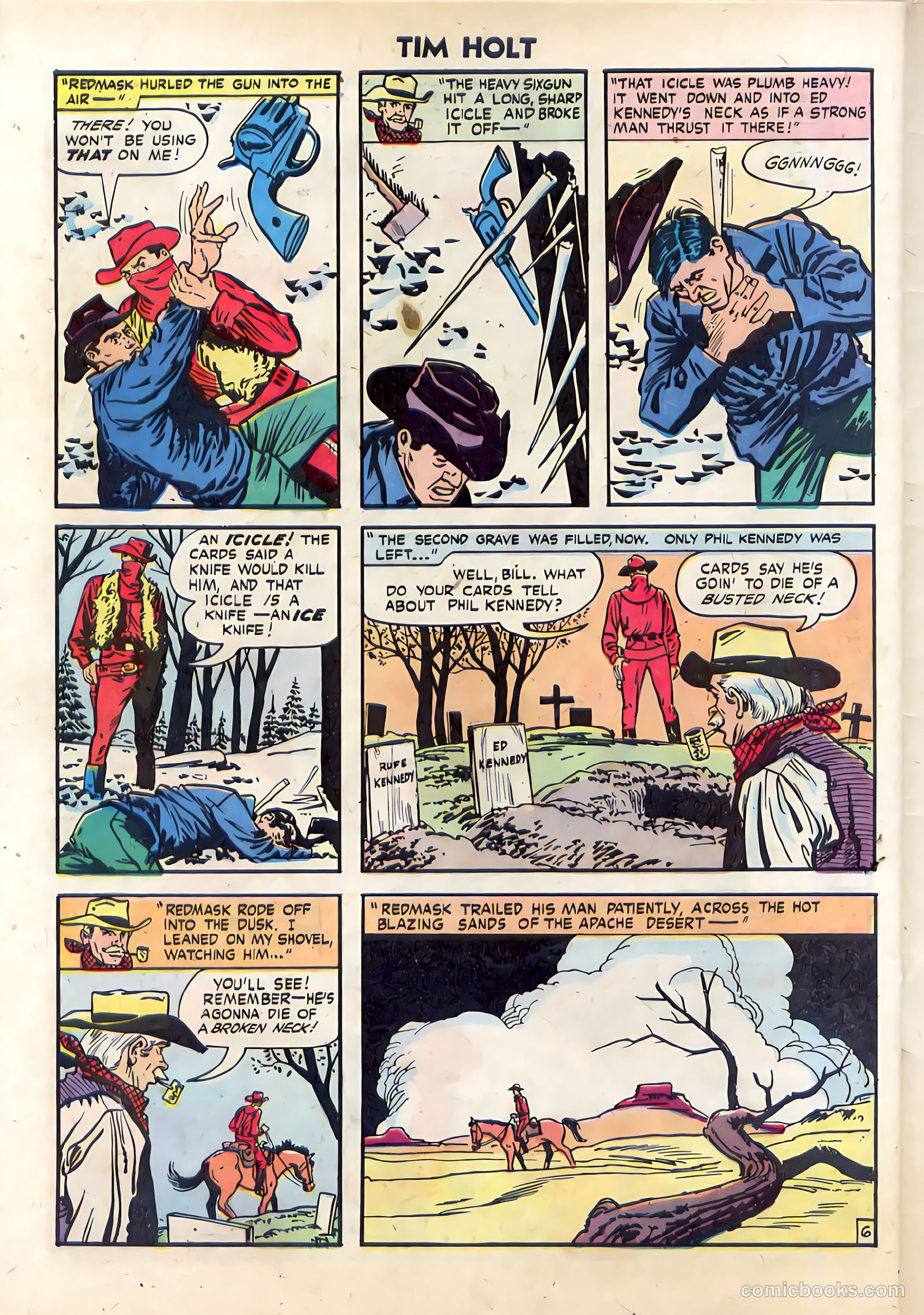 Tim Holt #32 — page 32 of 36
