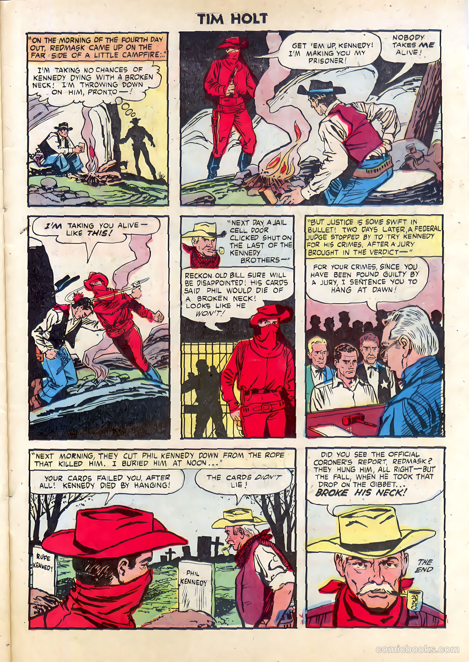 Tim Holt #32 — page 33 of 36