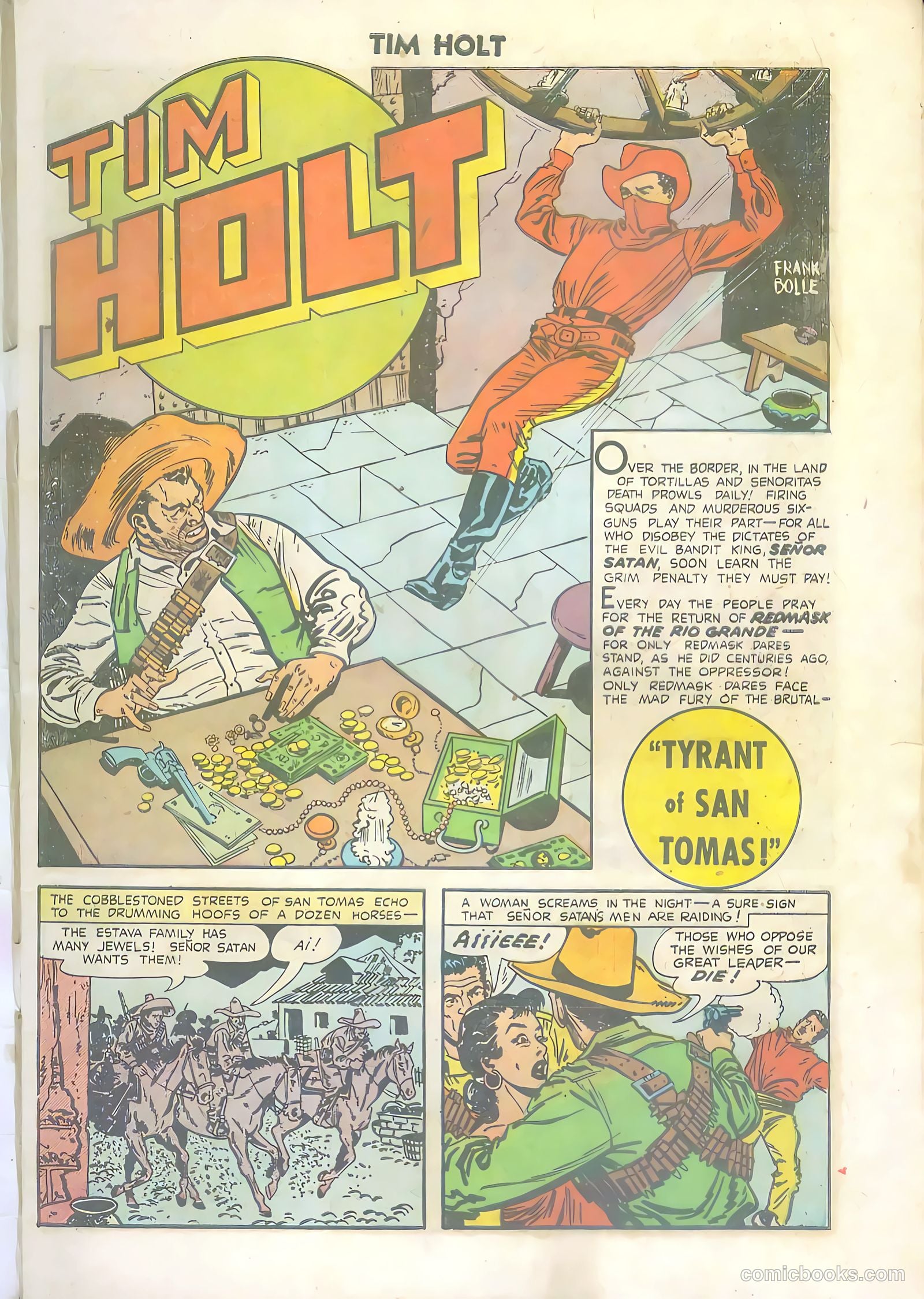 Tim Holt #33 — page 3 of 36