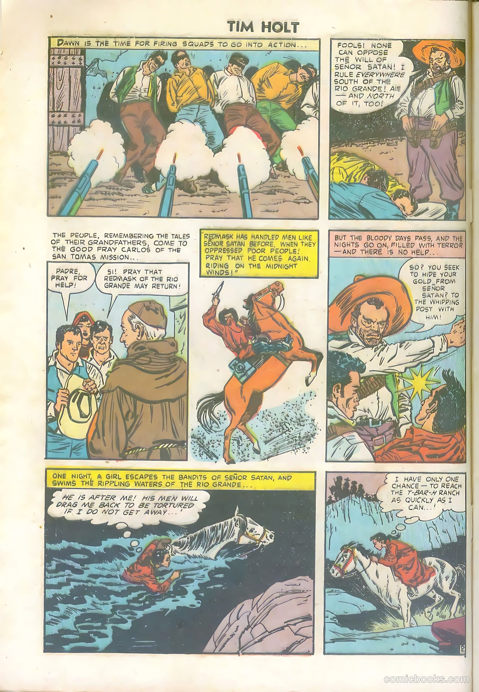 Tim Holt #33 — page 4 of 36