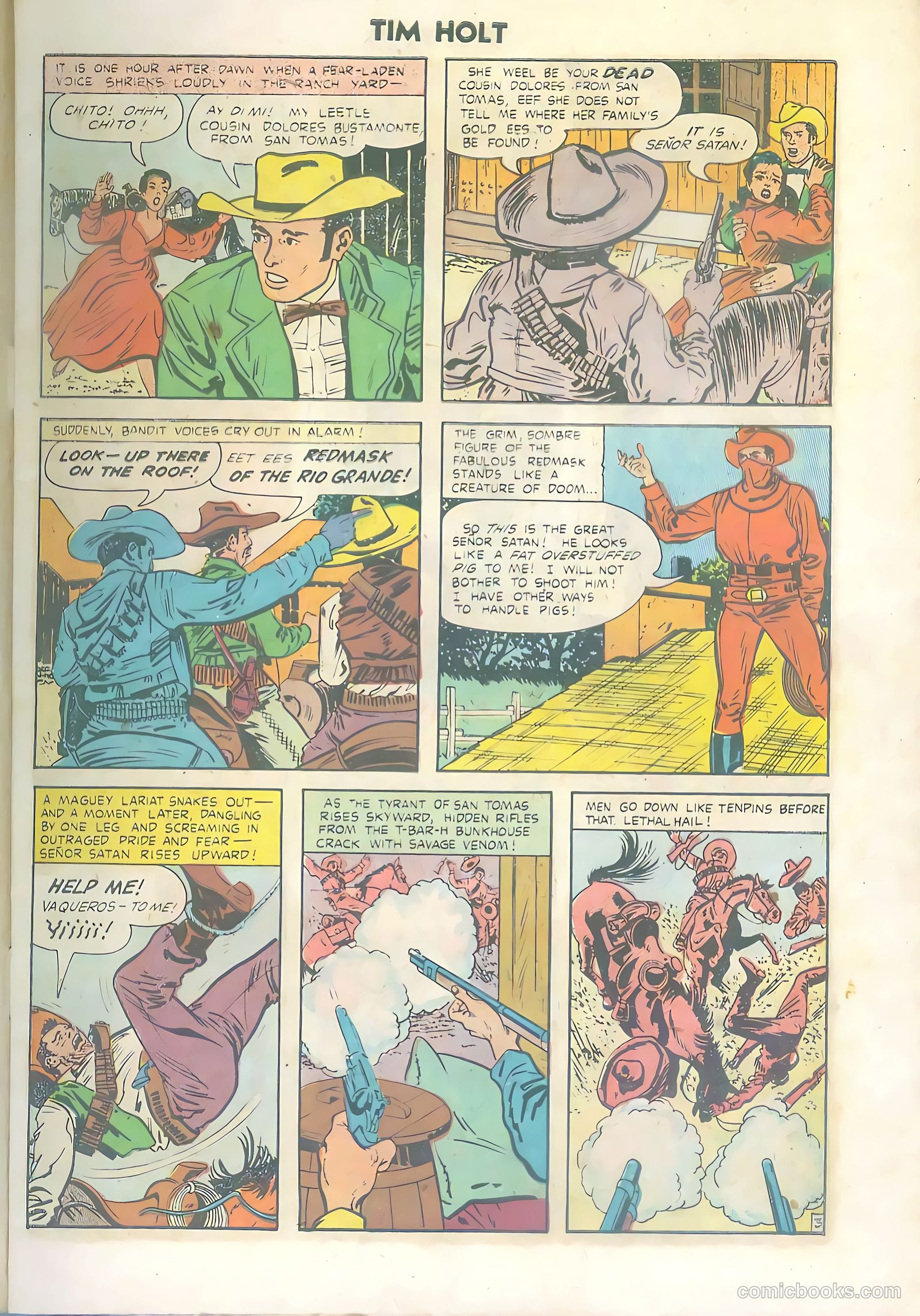 Tim Holt #33 — page 5 of 36