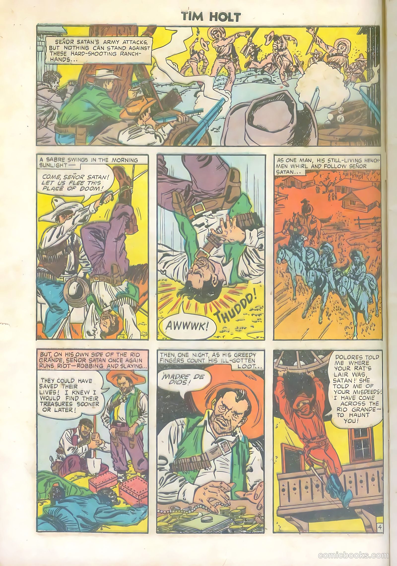 Tim Holt #33 — page 6 of 36
