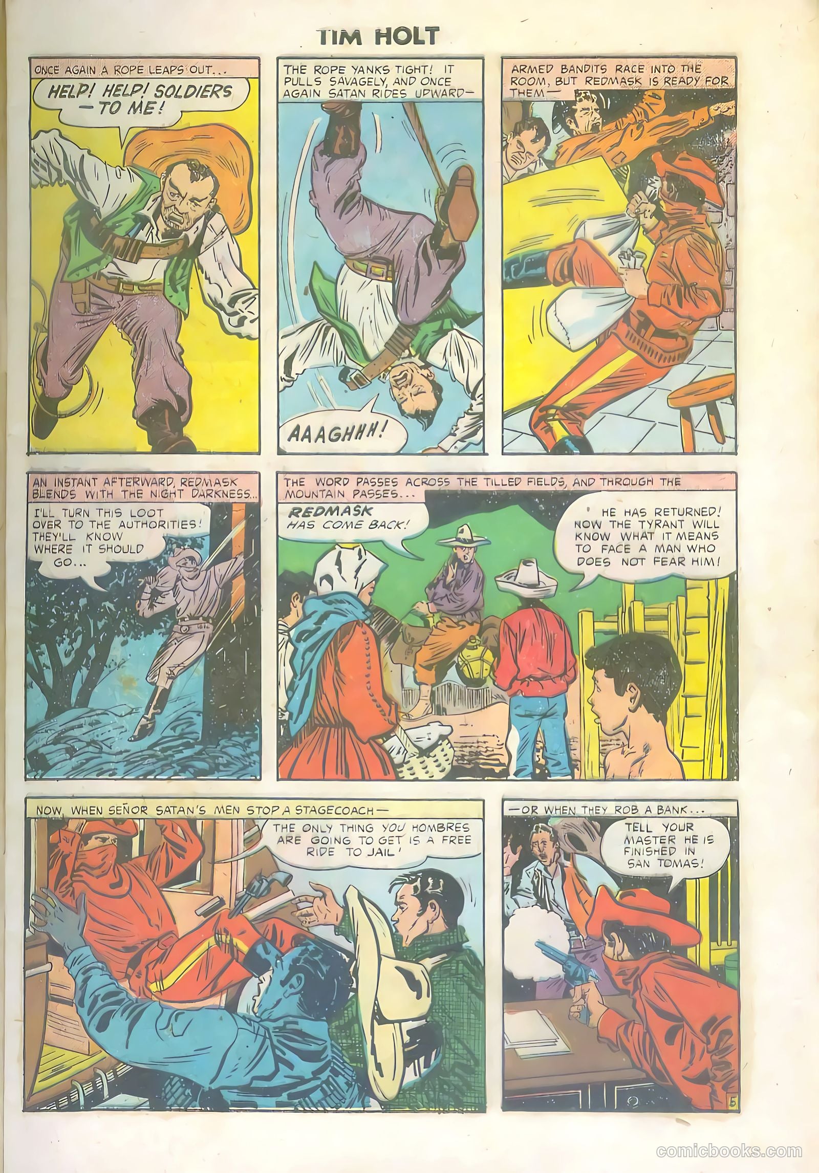 Tim Holt #33 — page 7 of 36