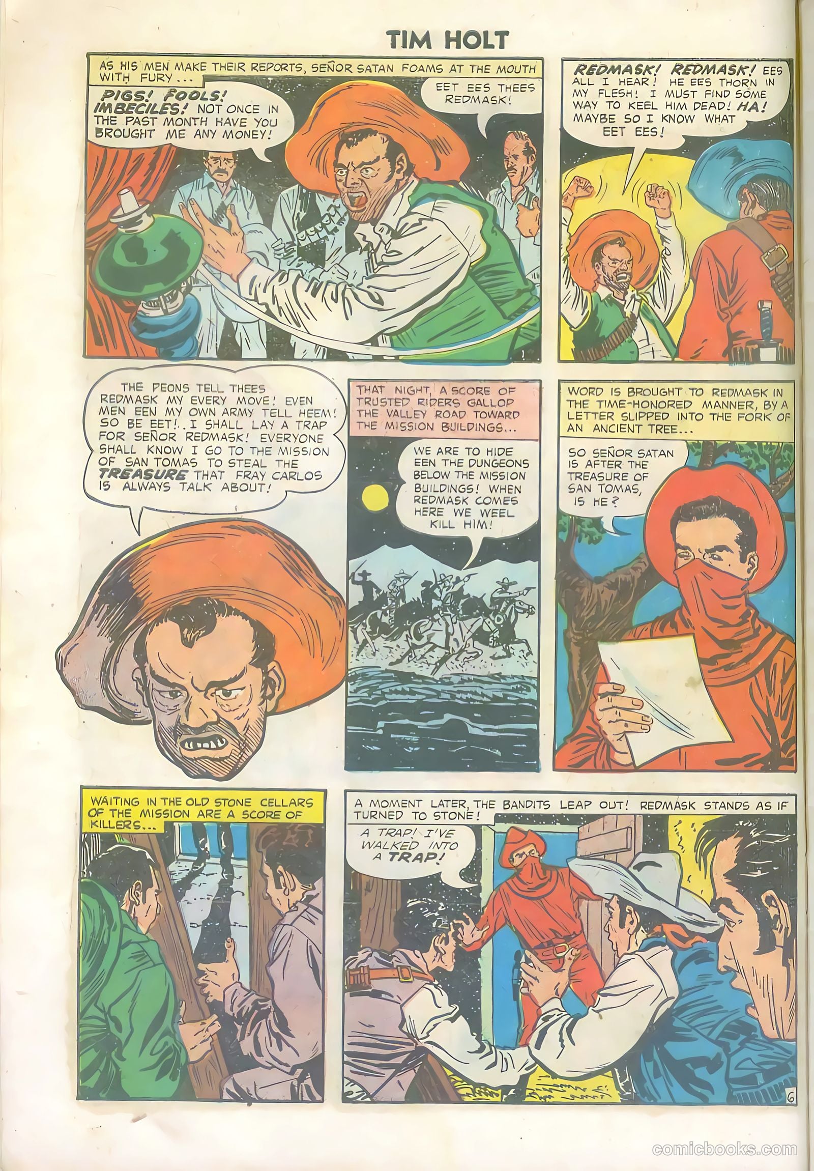 Tim Holt #33 — page 8 of 36