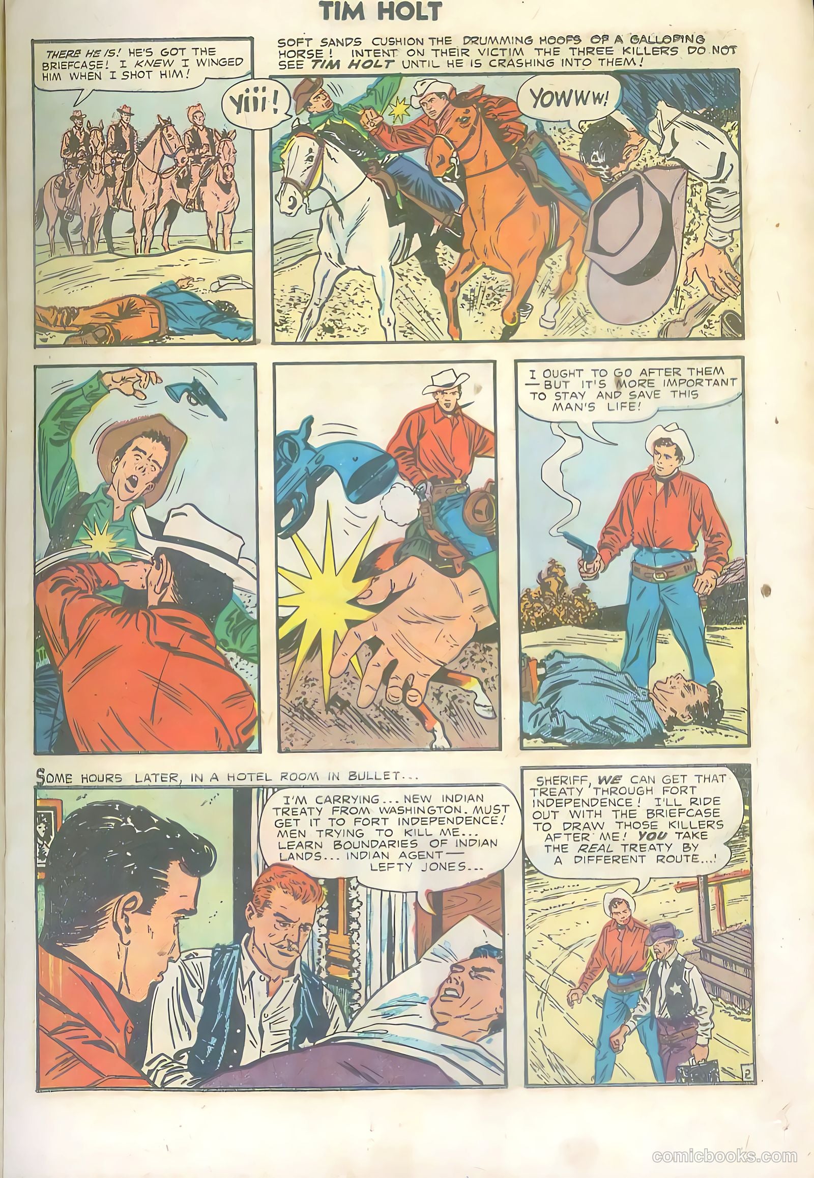Tim Holt #33 — page 13 of 36