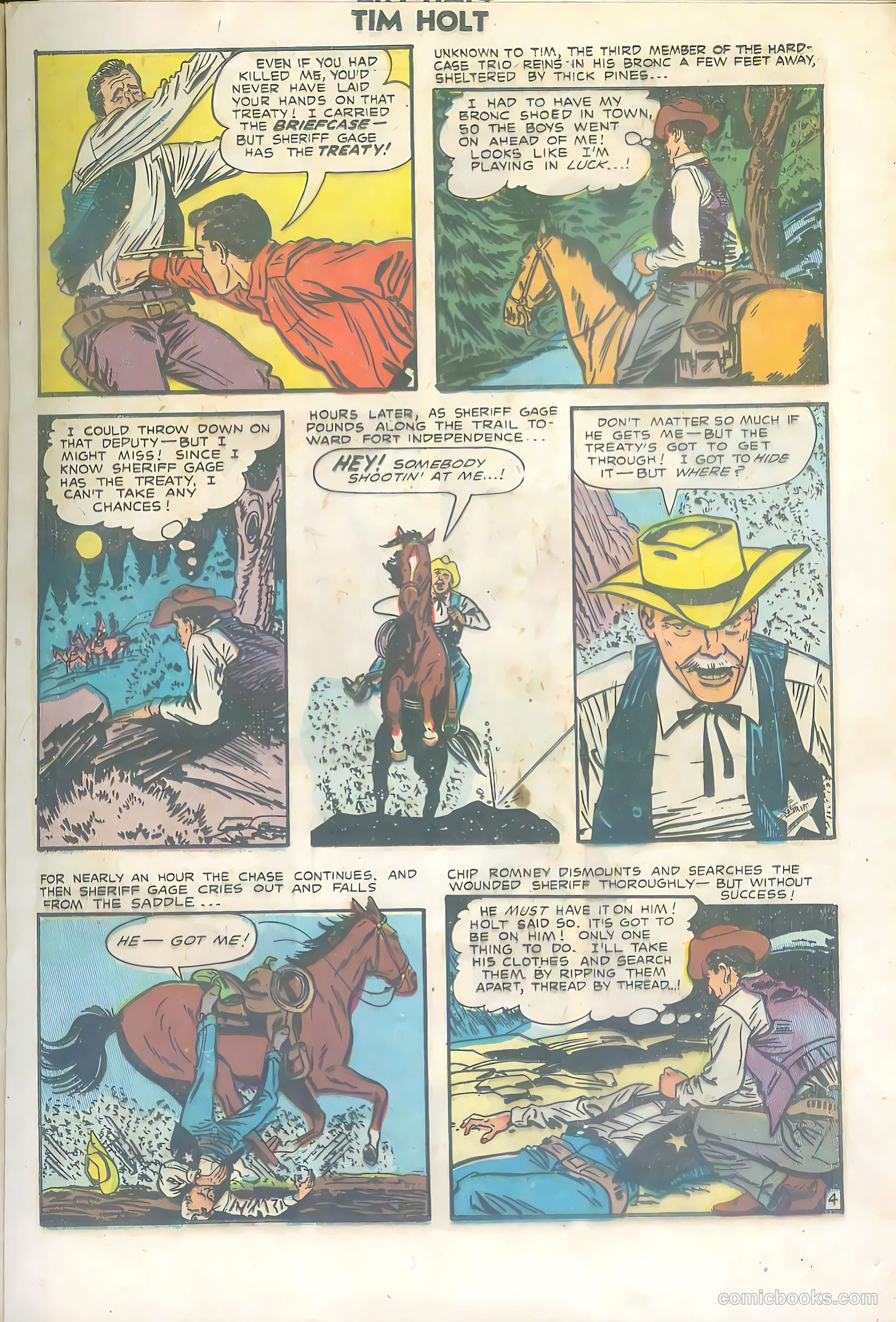 Tim Holt #33 — page 15 of 36