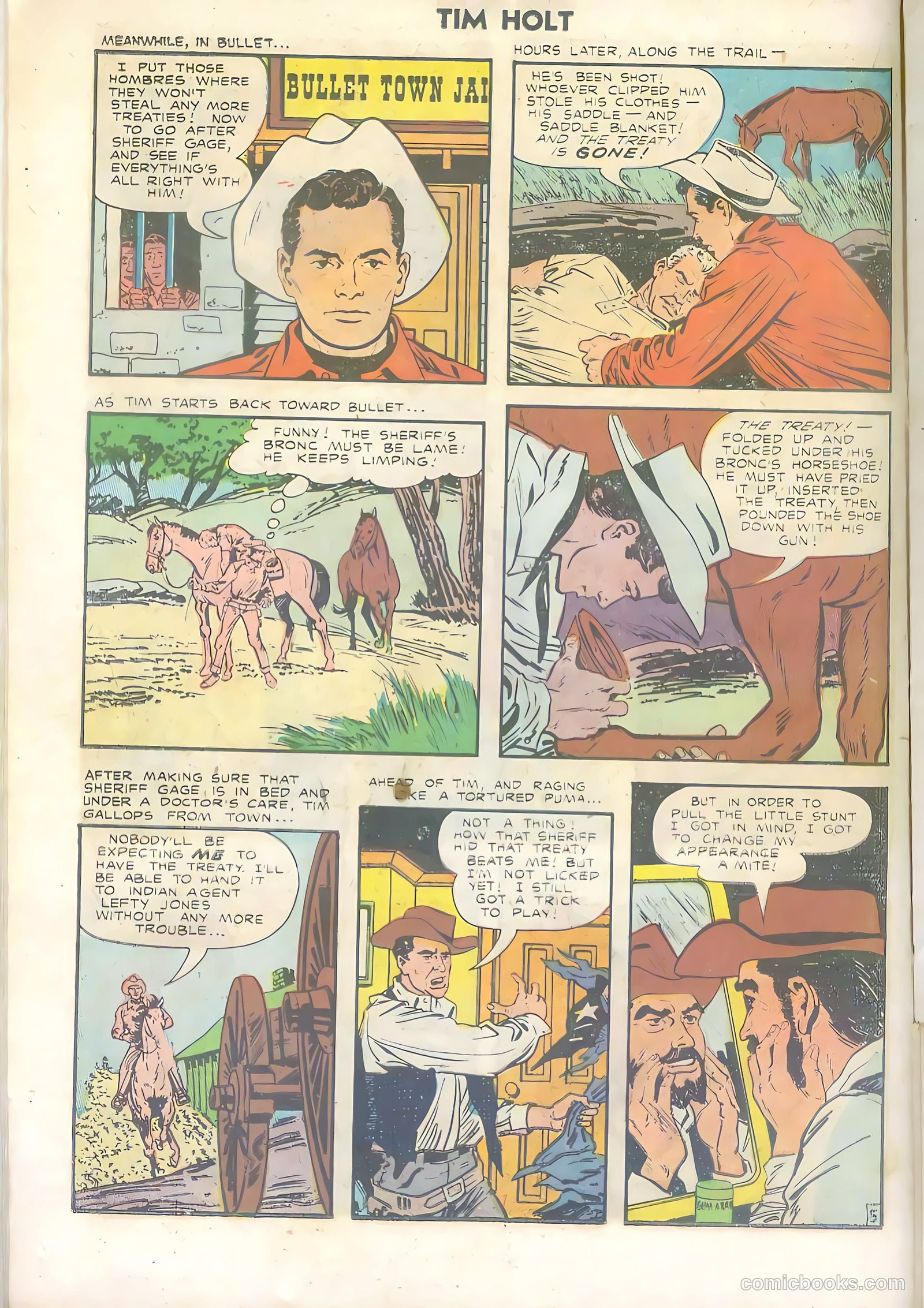 Tim Holt #33 — page 16 of 36