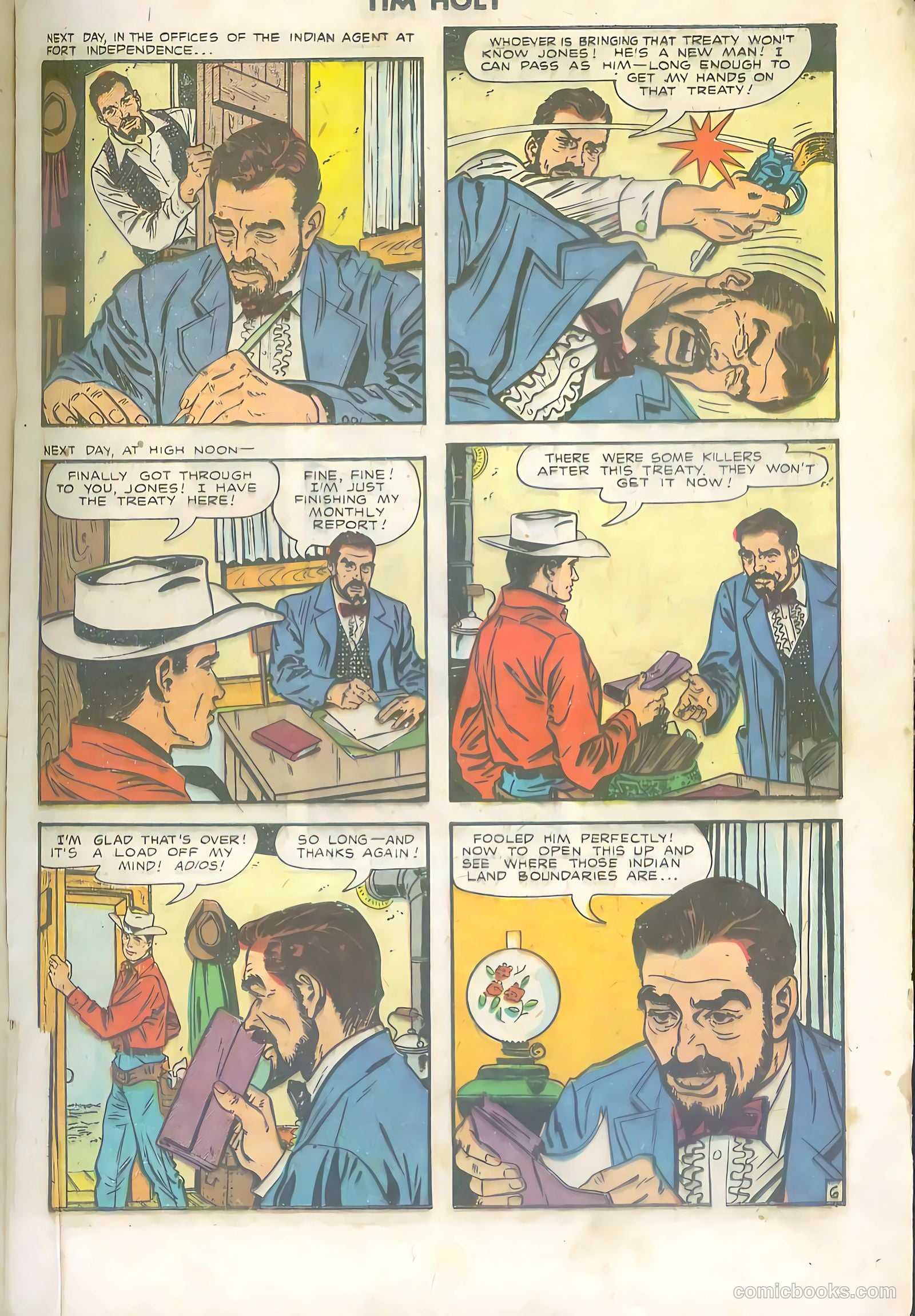 Tim Holt #33 — page 17 of 36