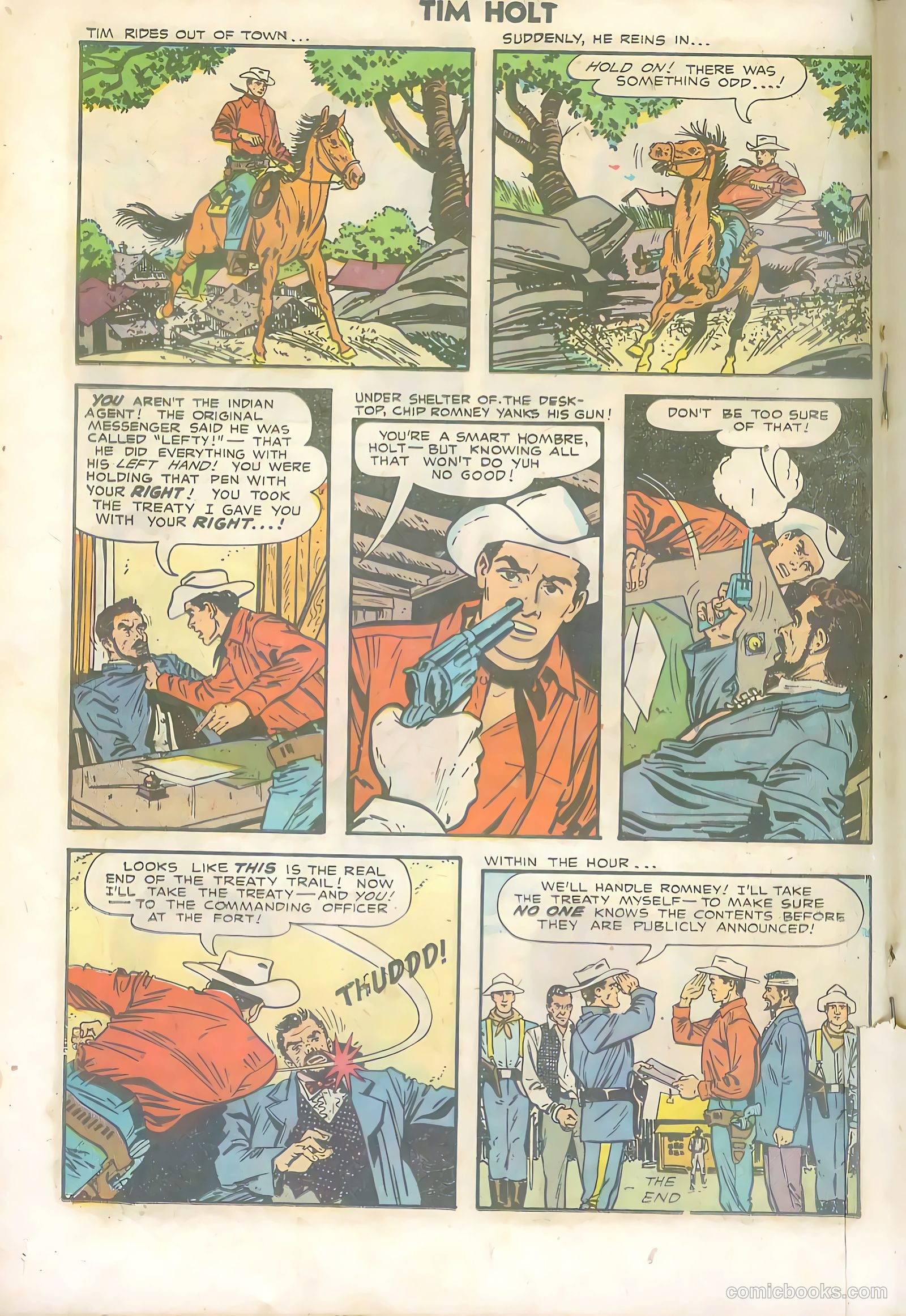Tim Holt #33 — page 18 of 36