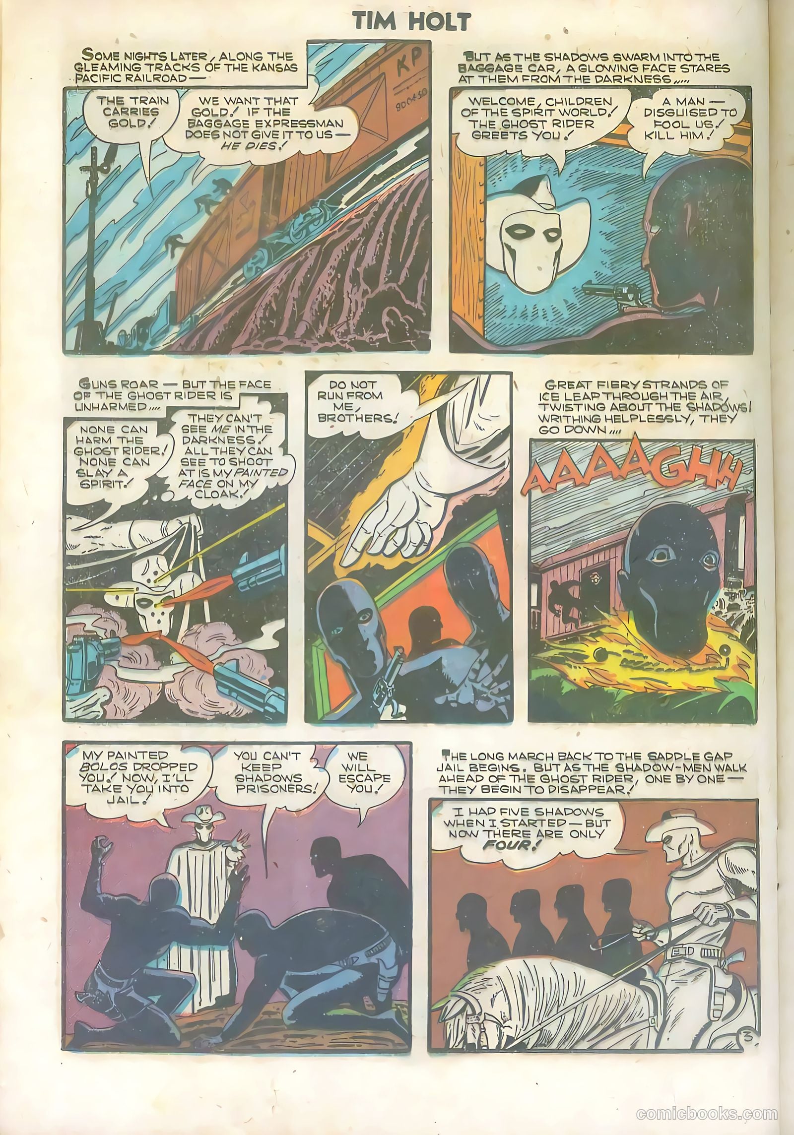 Tim Holt #33 — page 22 of 36