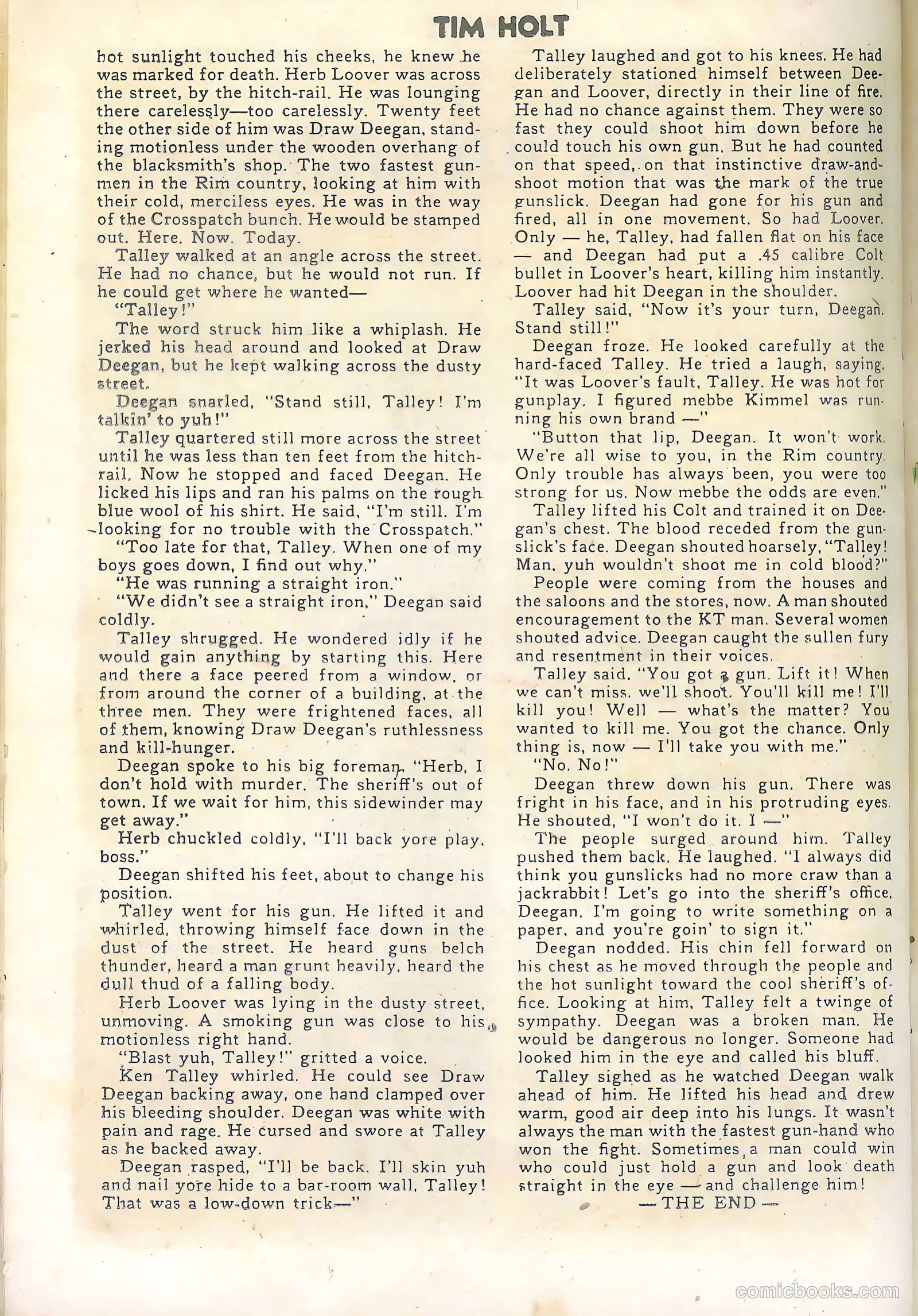 Tim Holt #33 — page 26 of 36