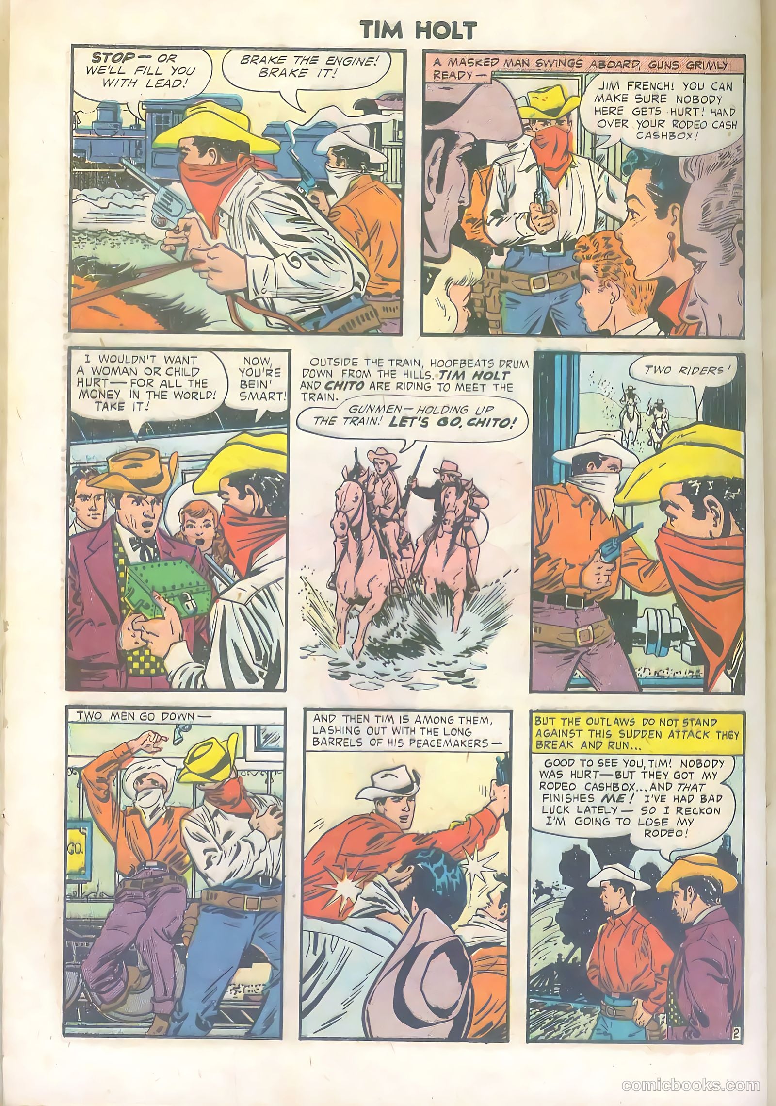 Tim Holt #33 — page 28 of 36