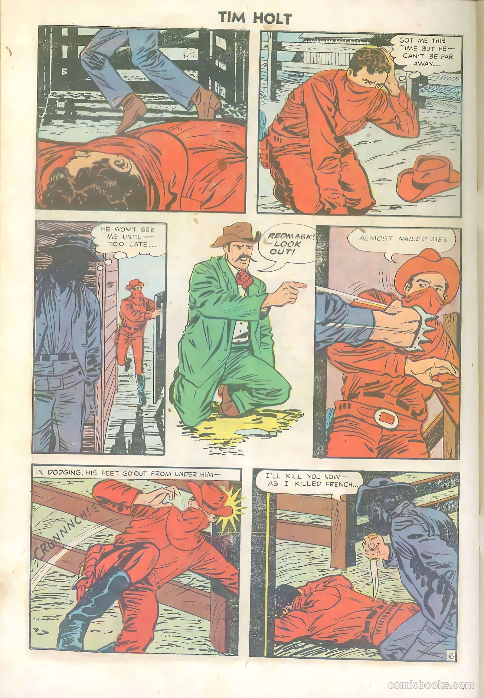 Tim Holt #33 — page 32 of 36
