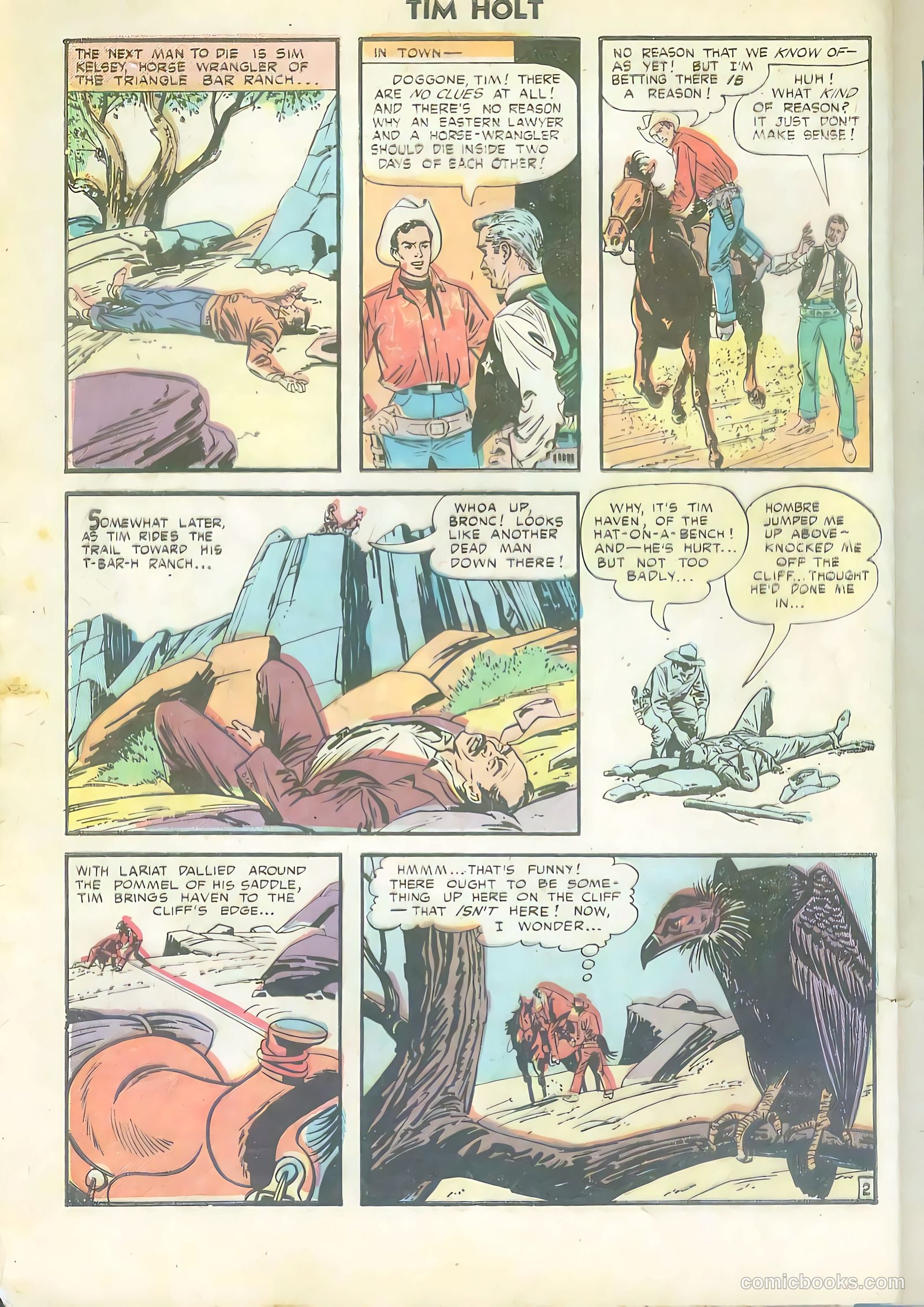 Tim Holt #34 — page 4 of 36