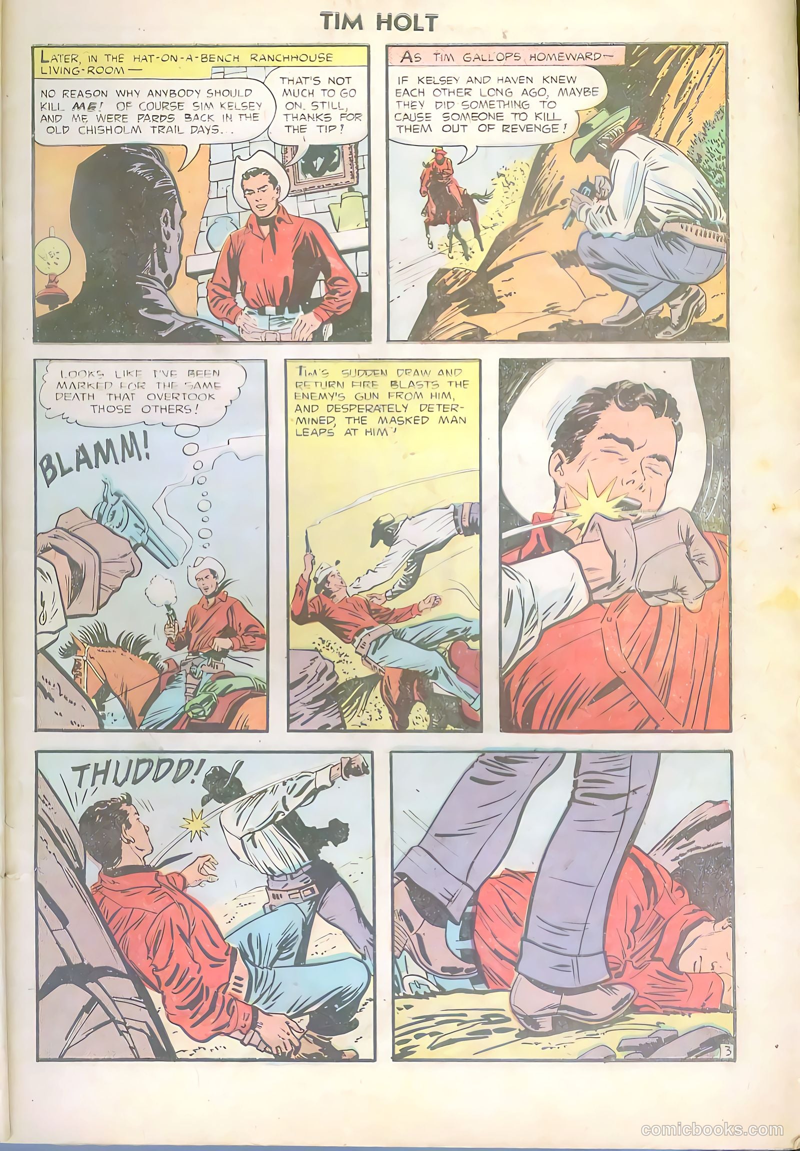 Tim Holt #34 — page 5 of 36