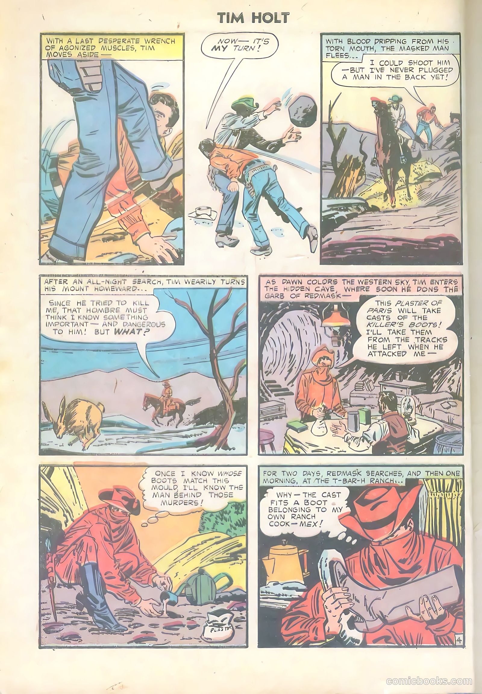 Tim Holt #34 — page 6 of 36