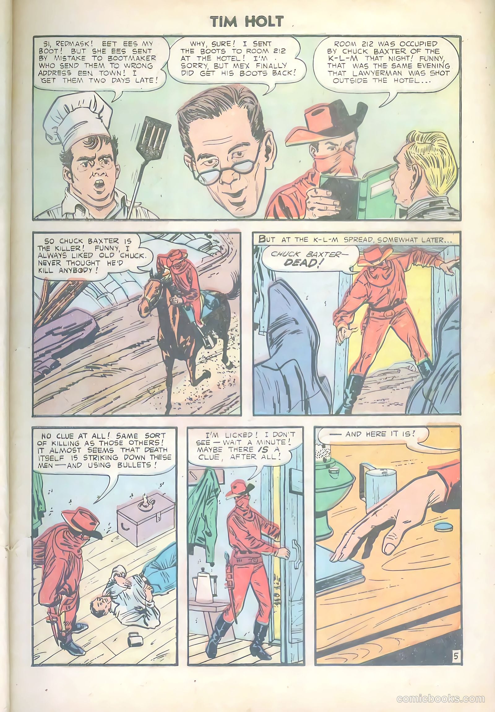 Tim Holt #34 — page 7 of 36
