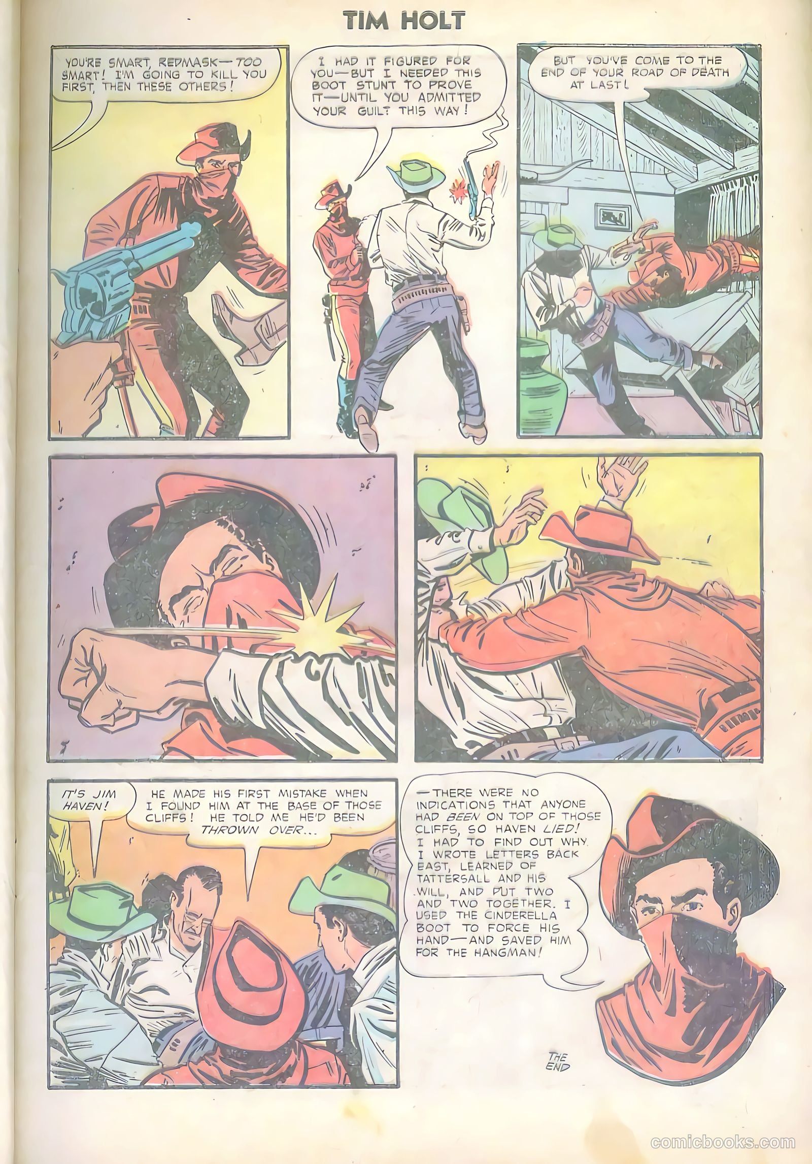 Tim Holt #34 — page 9 of 36