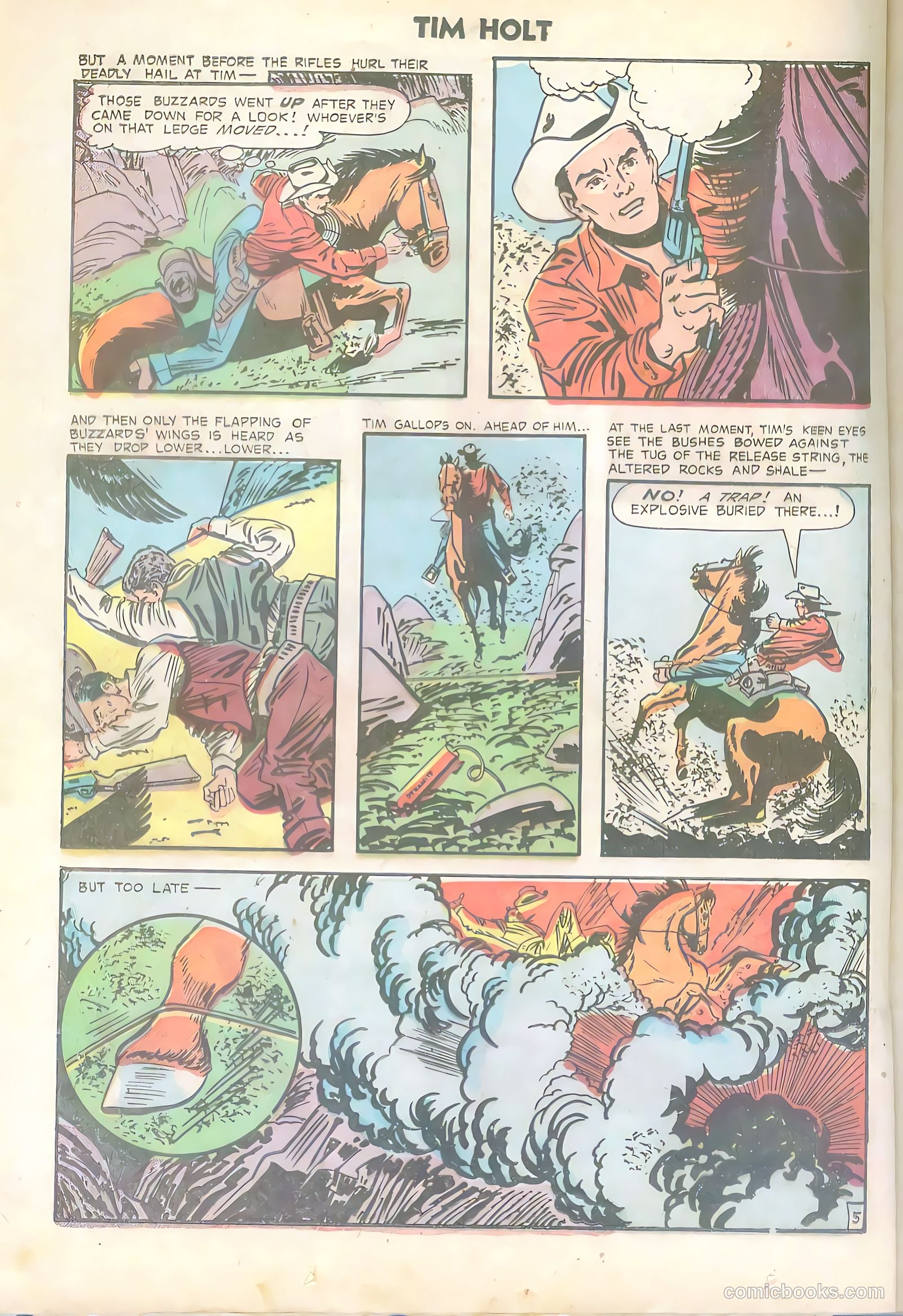 Tim Holt #34 — page 22 of 36