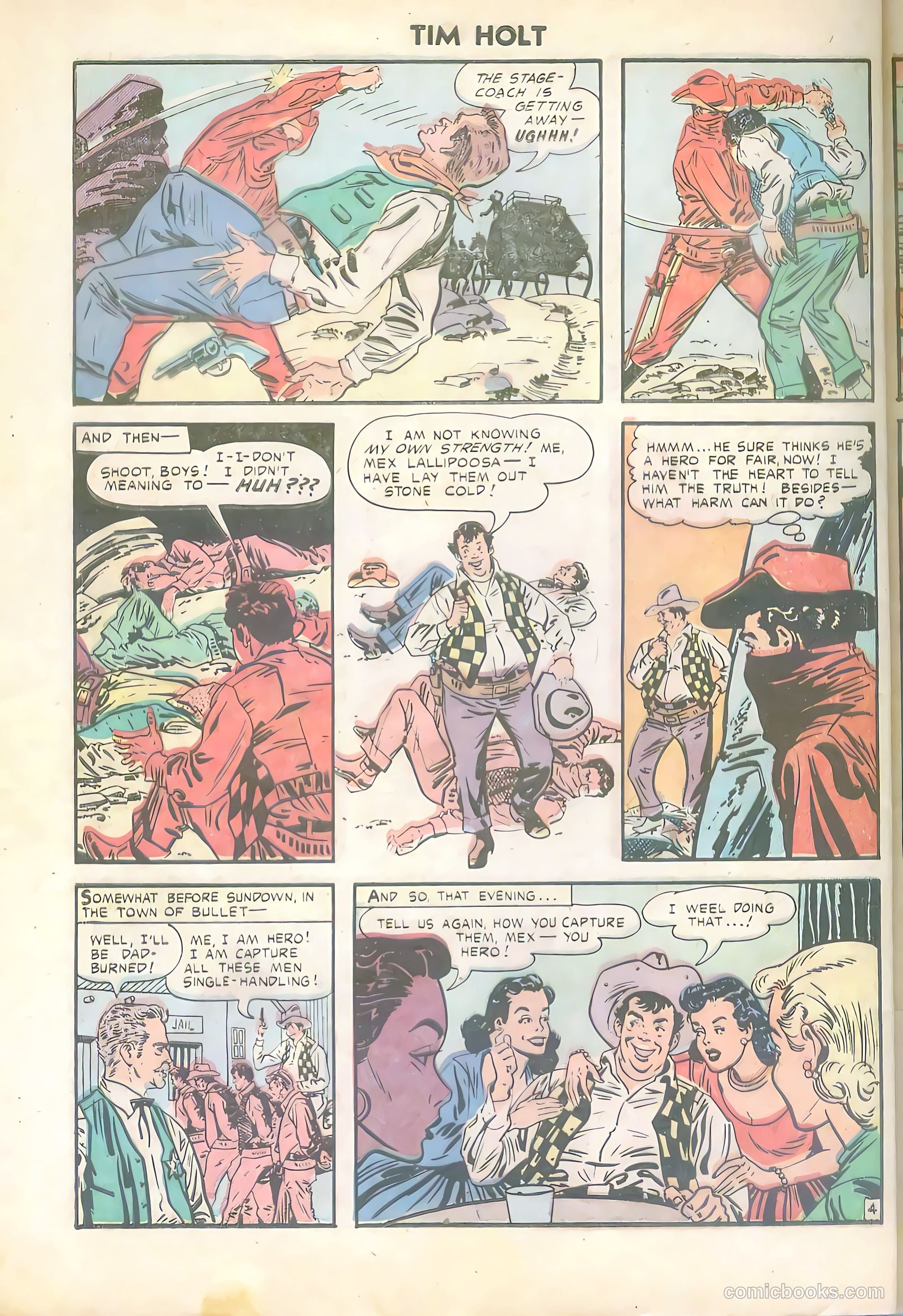 Tim Holt #34 — page 30 of 36
