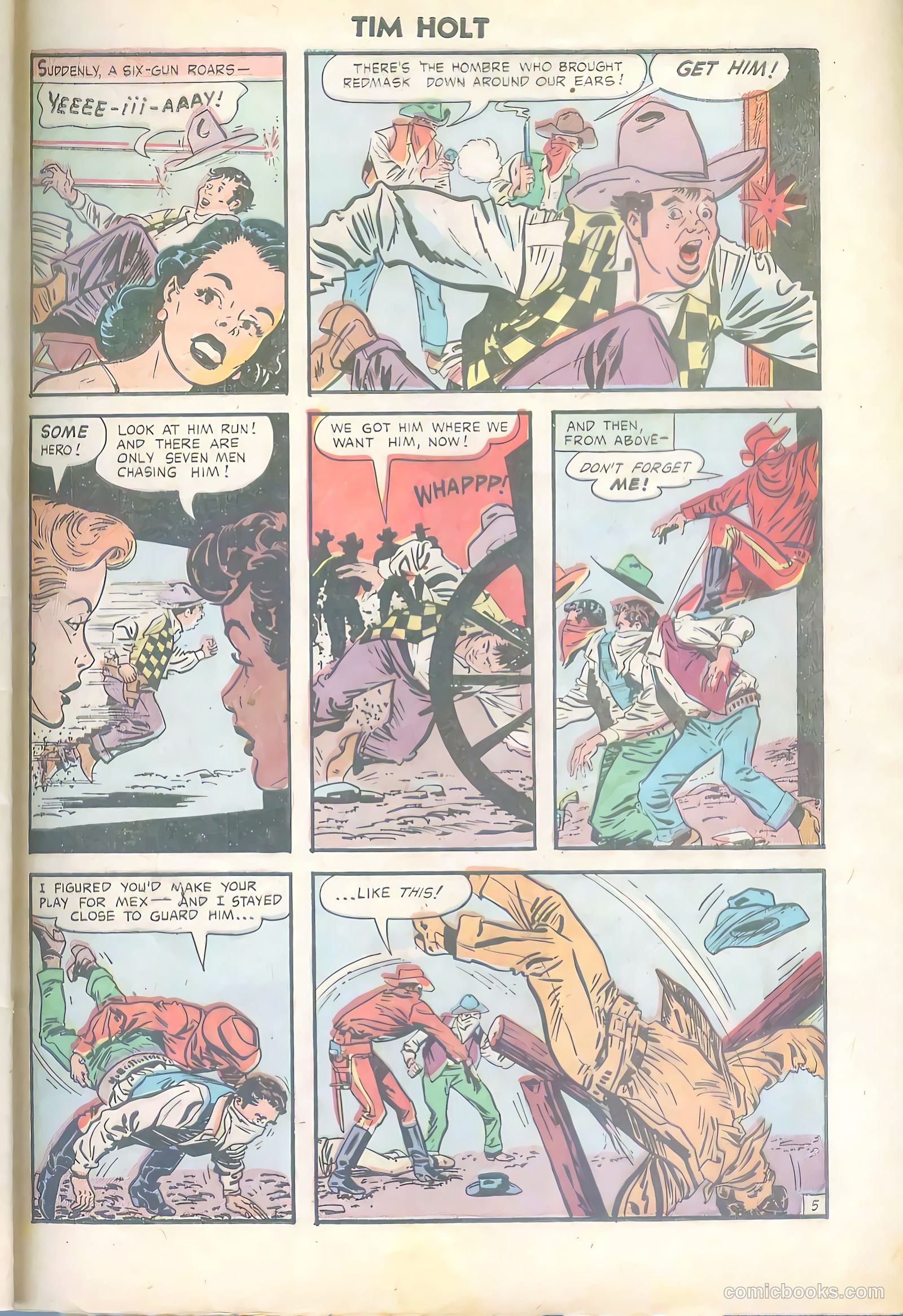 Tim Holt #34 — page 31 of 36