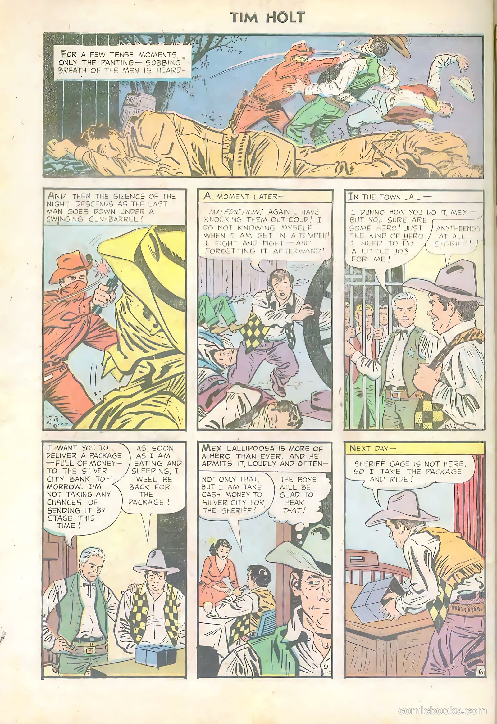 Tim Holt #34 — page 32 of 36