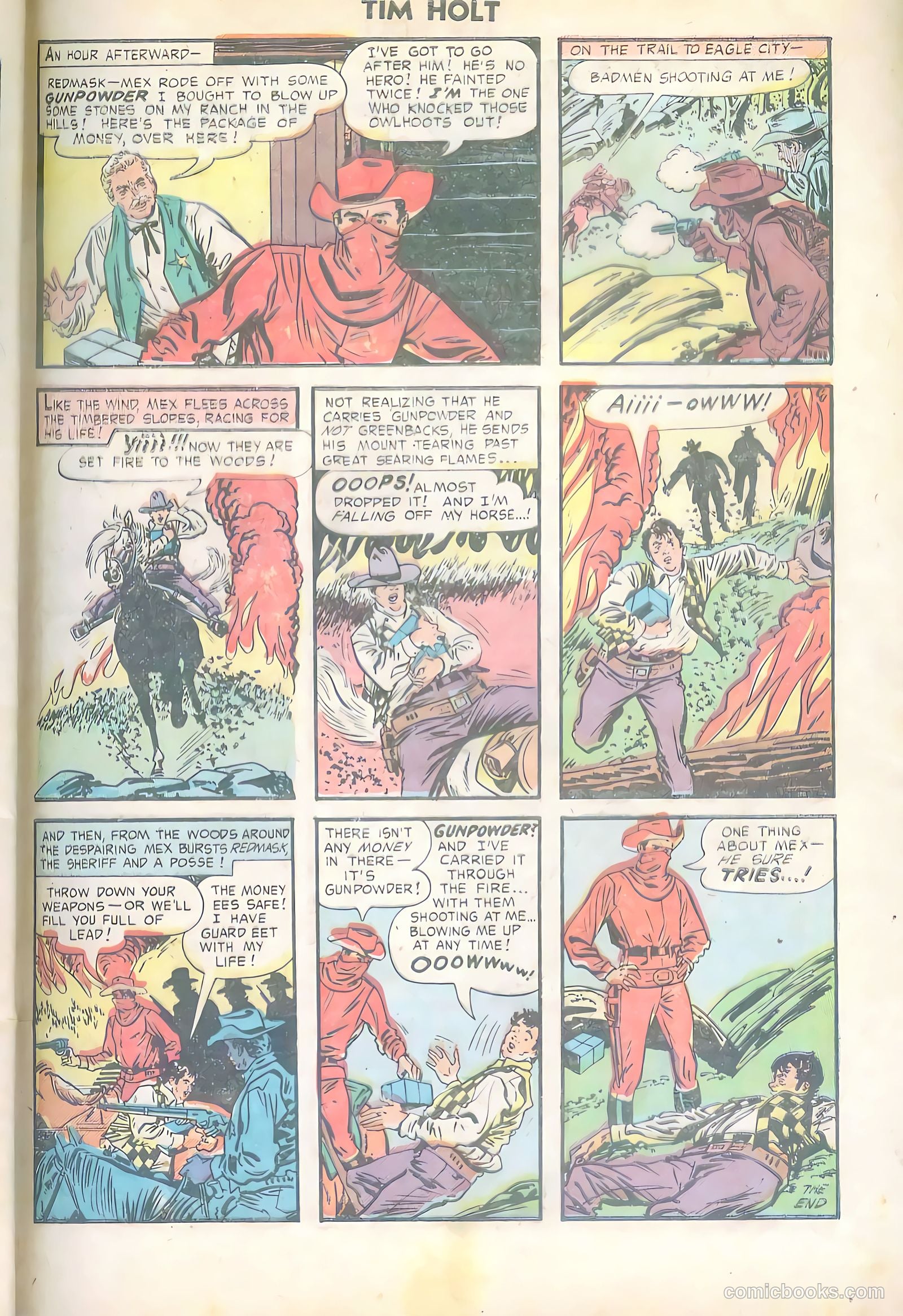 Tim Holt #34 — page 33 of 36